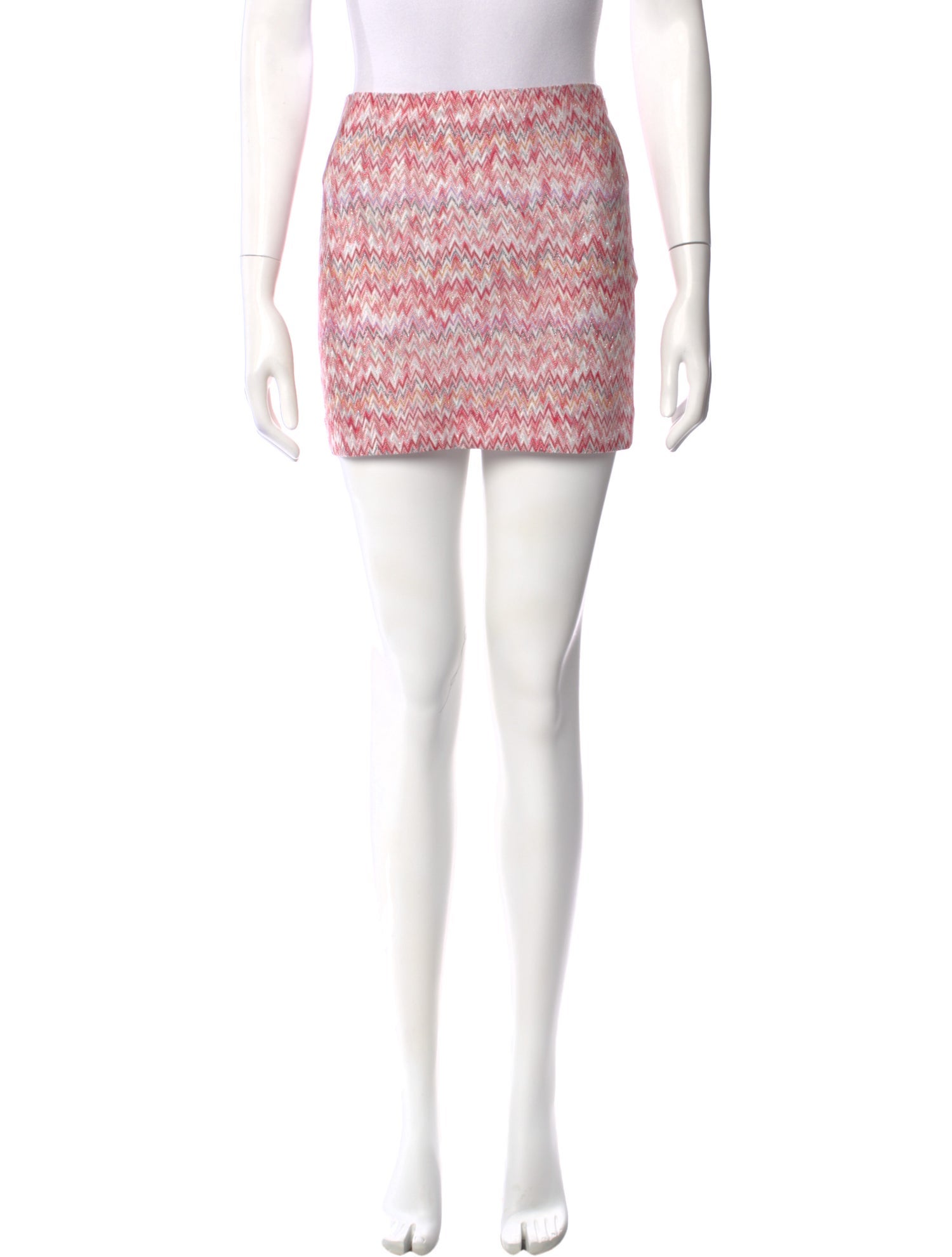 Missoni Tweed Pattern Mini Skirt