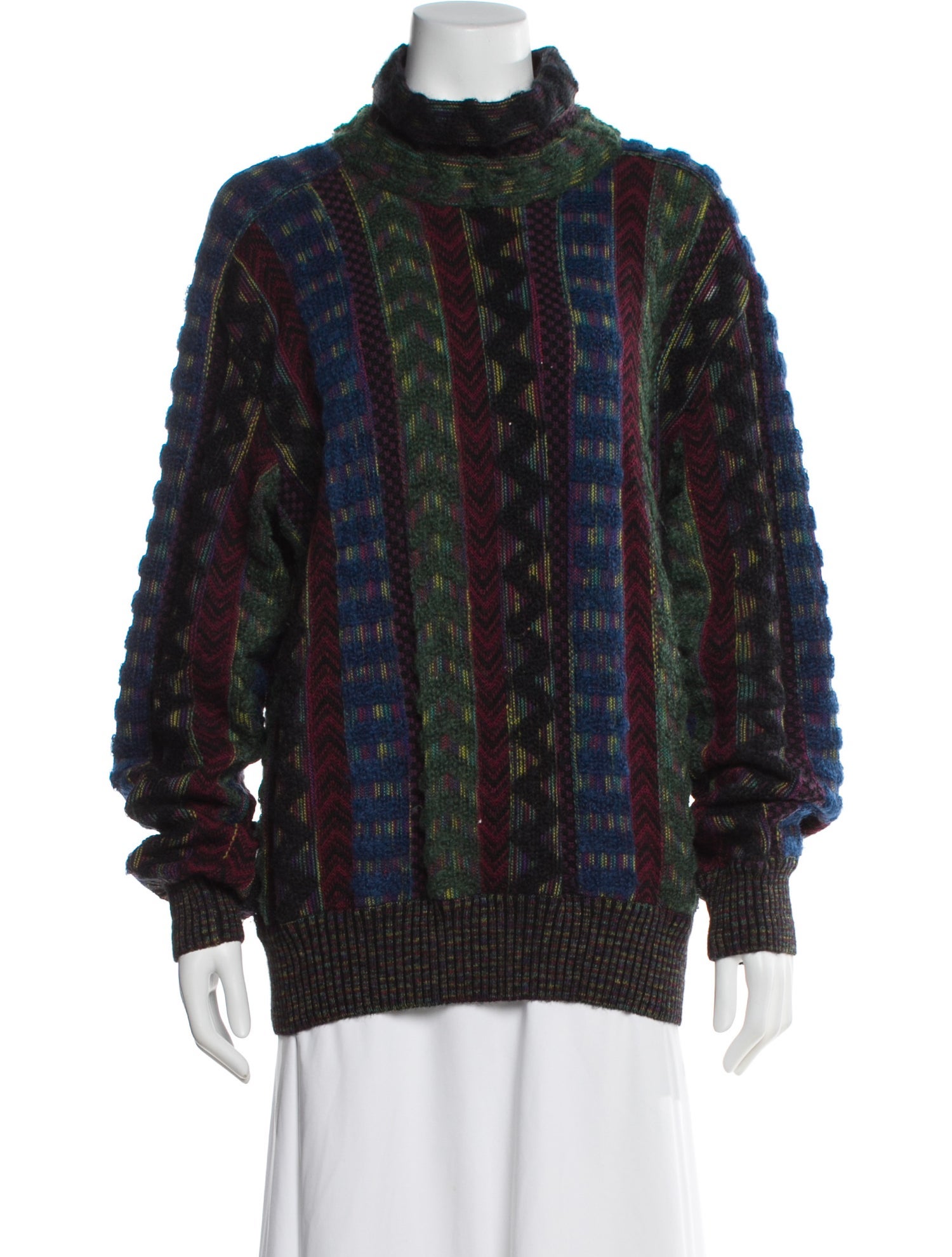Missoni Printed Turtleneck Sweater