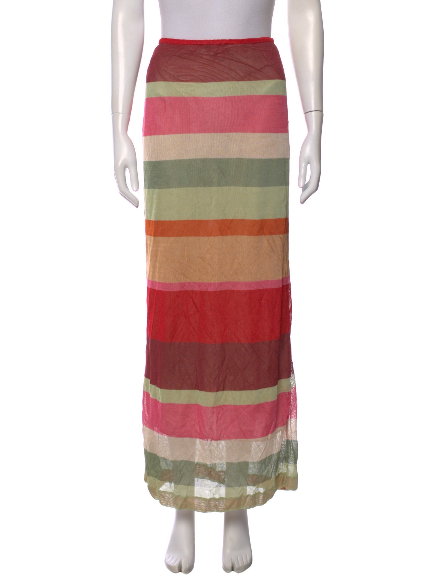 Missoni Striped Midi Length Skirt