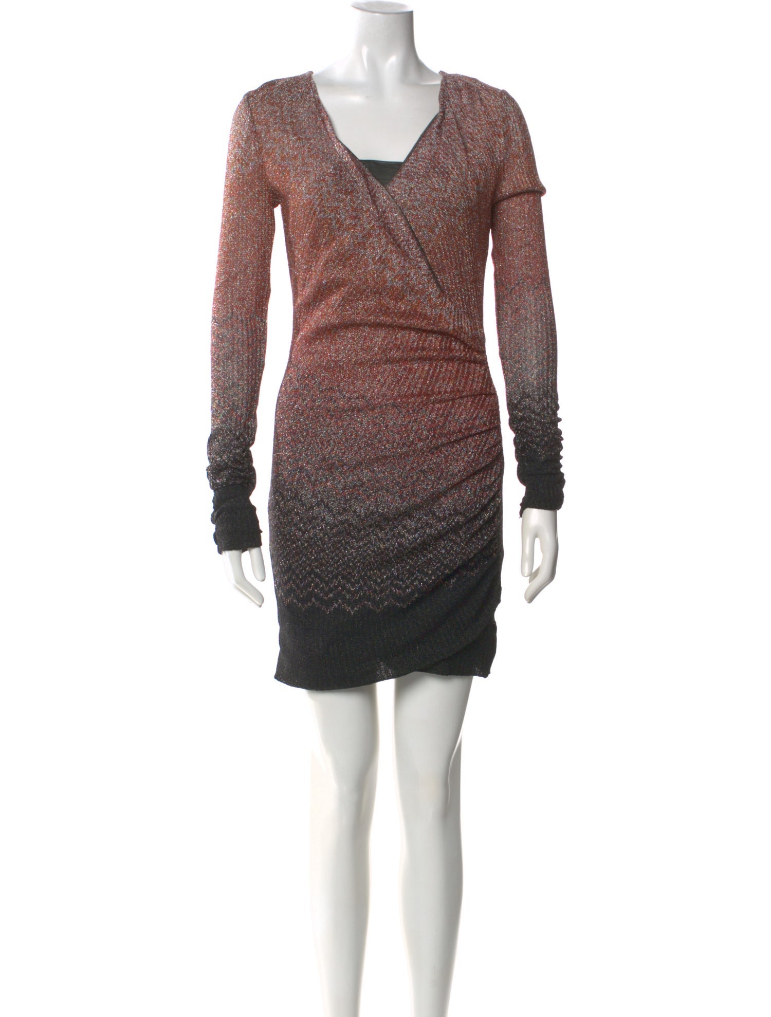 Missoni V-Neck Mini Dress