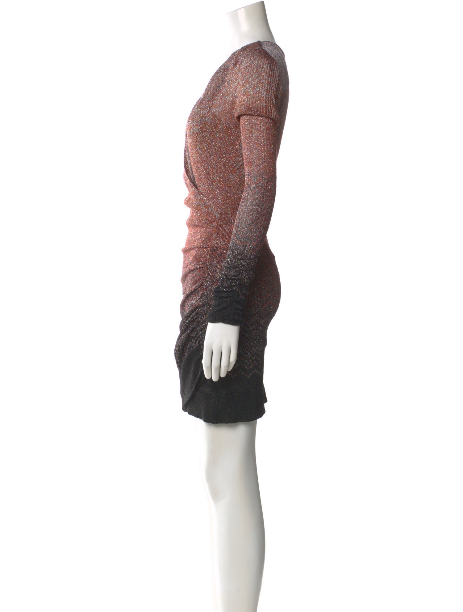 Missoni V-Neck Mini Dress