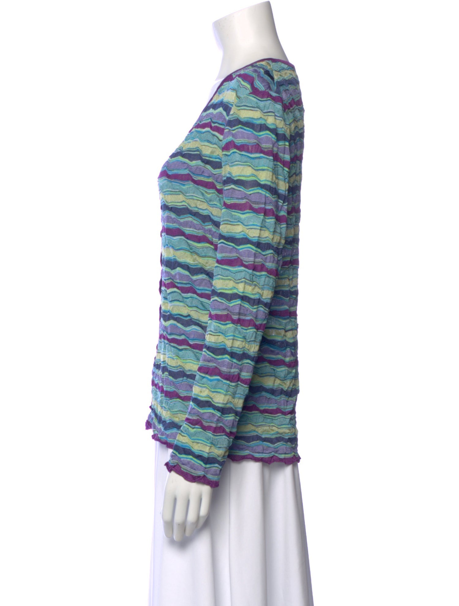 Missoni Striped V-Neck Sweater