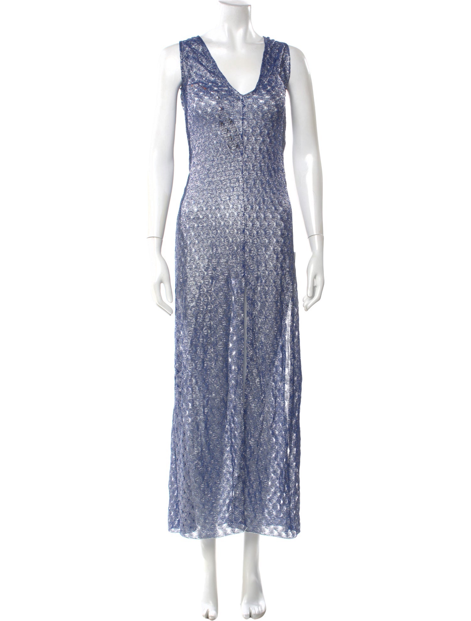 Missoni V-Neck Long Dress w/ Tags