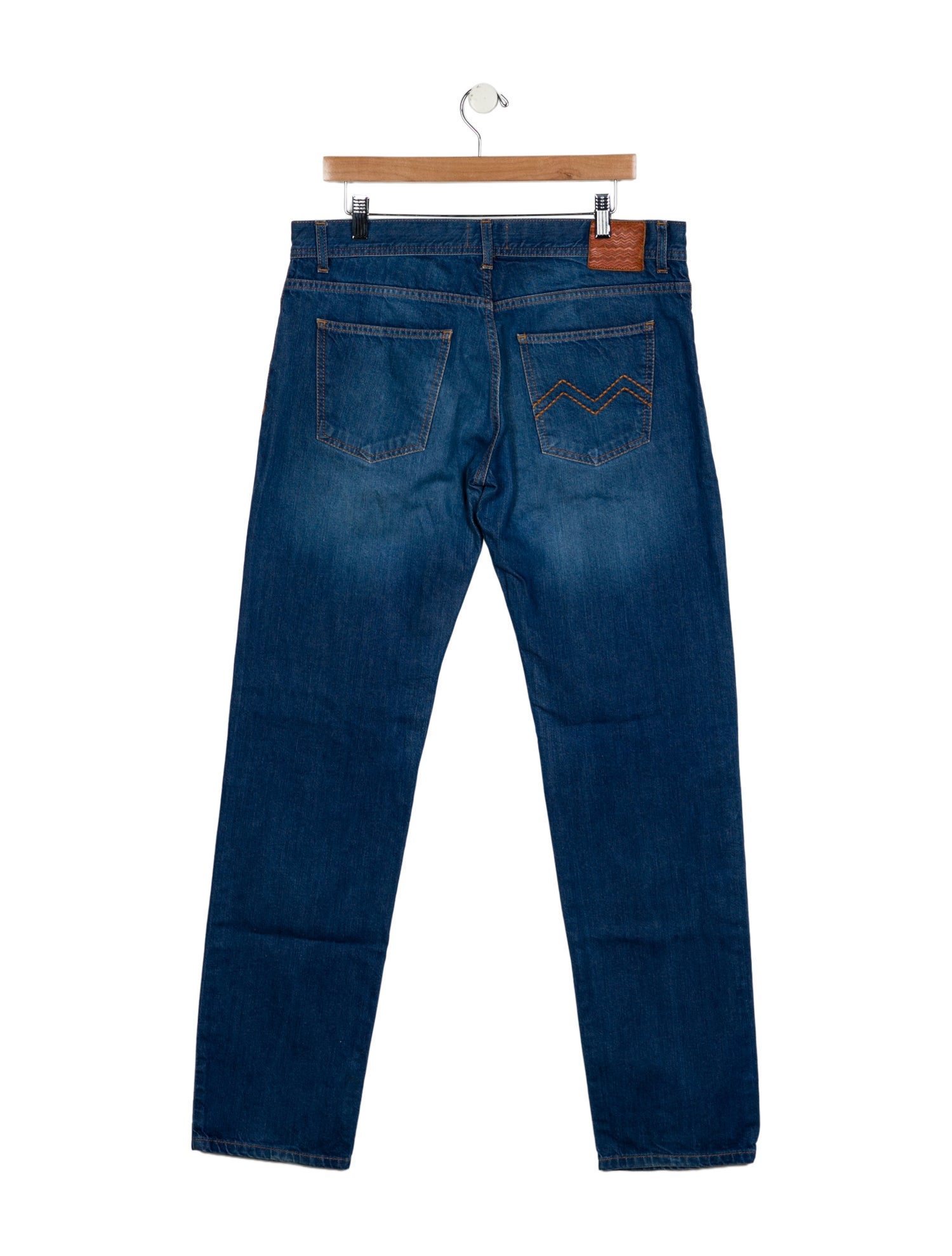 Missoni Mid-Rise Straight Leg Jeans