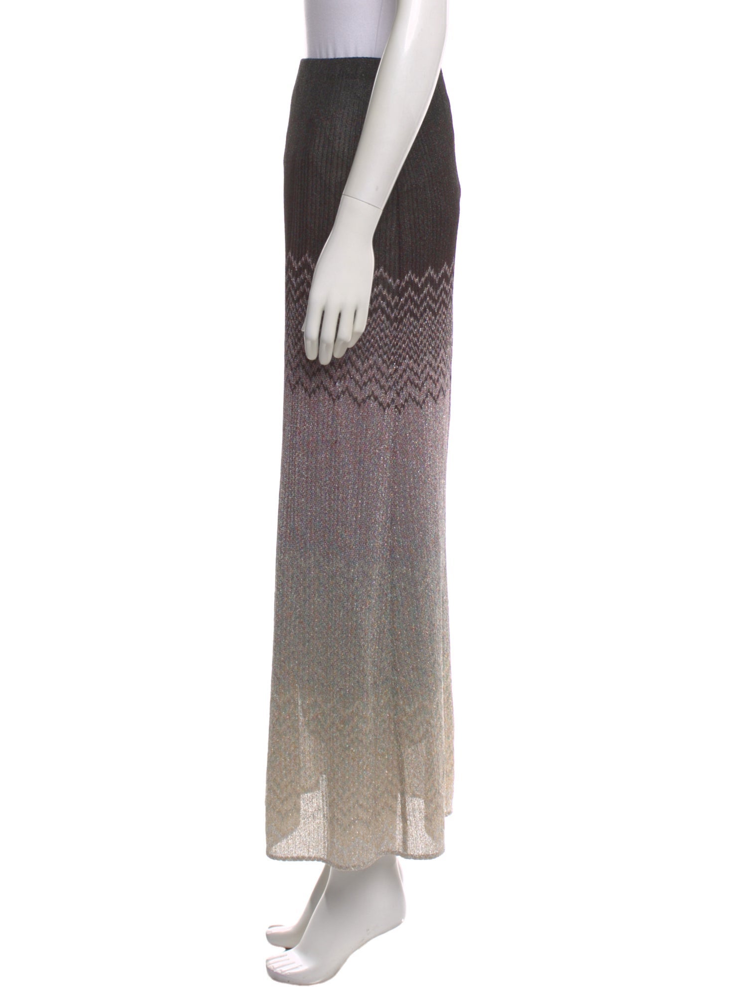 Missoni Striped Midi Length Skirt