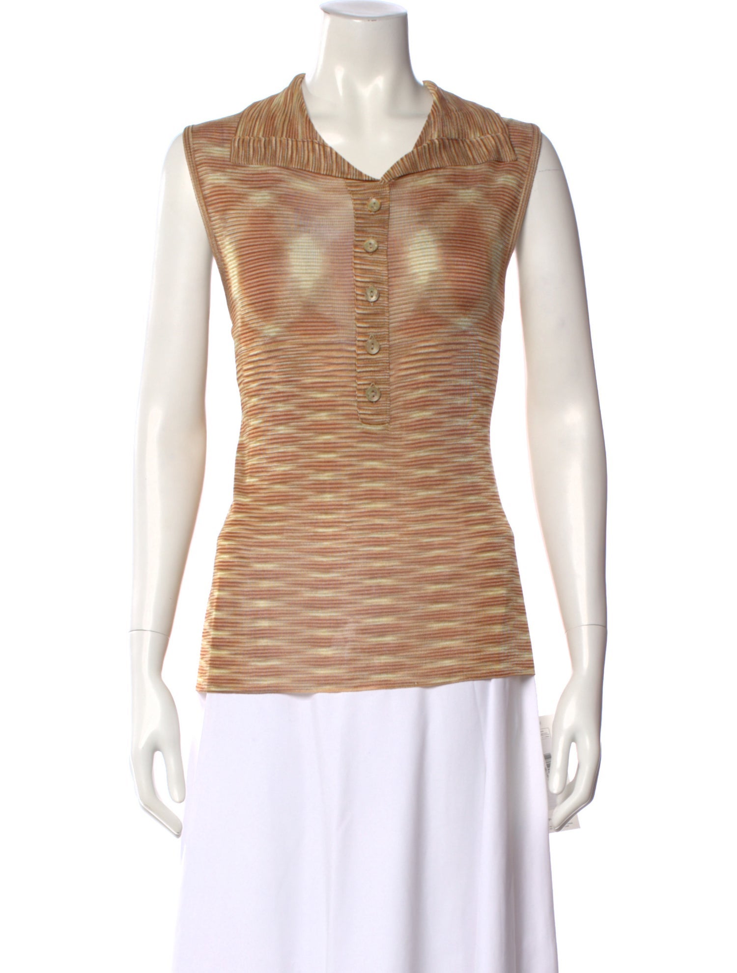 Missoni Striped Sleeveless Top