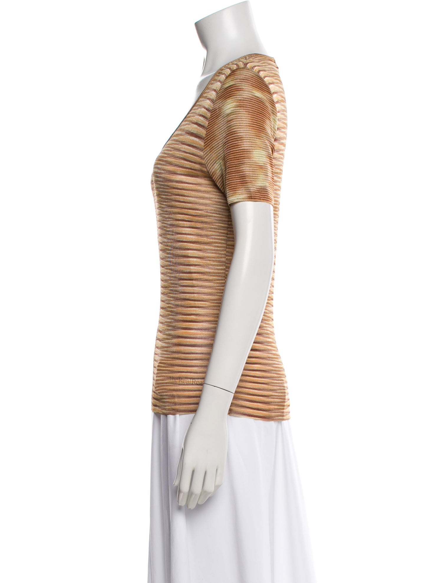 Missoni Striped V-Neck T-Shirt