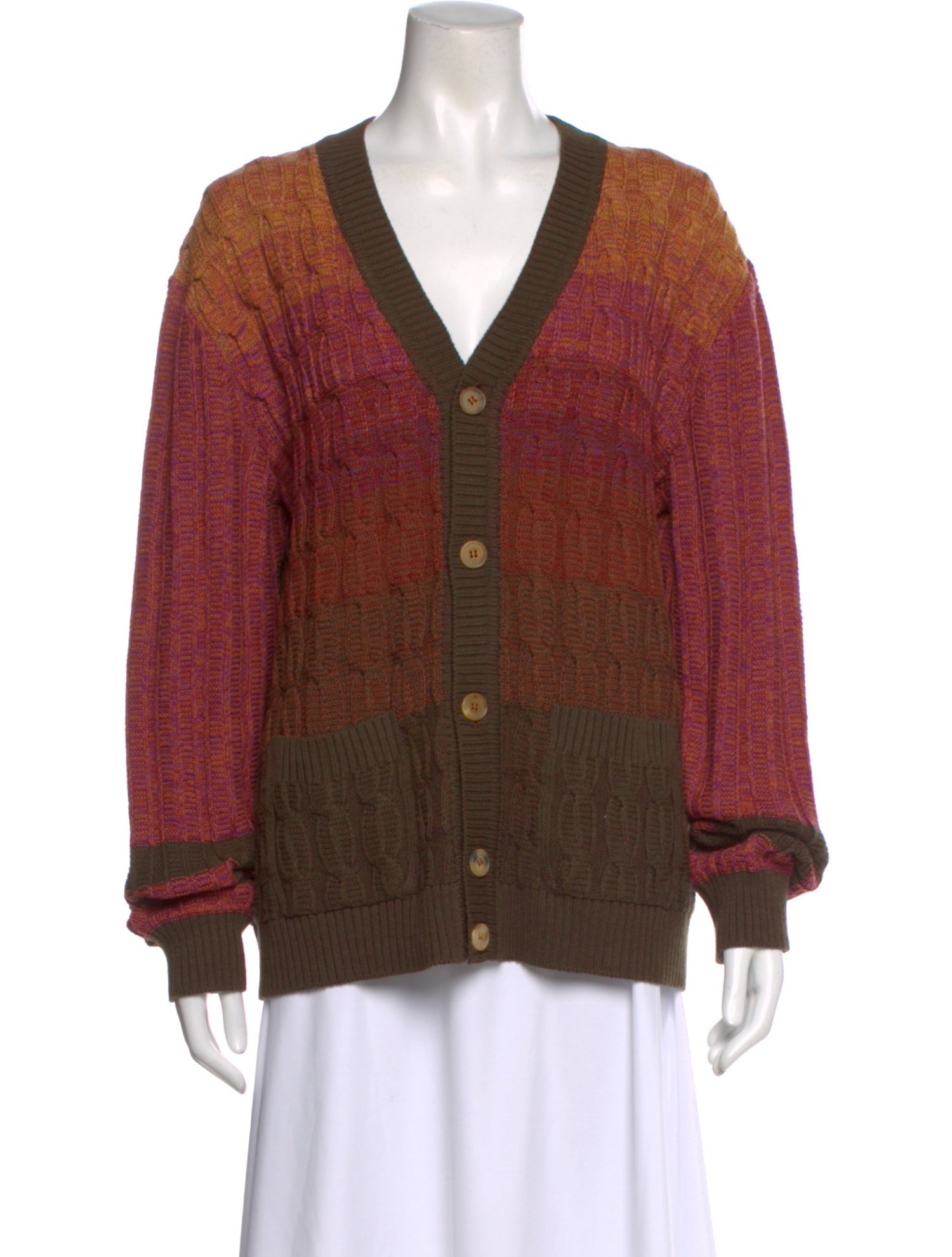 Missoni Printed V-Neck Sweater