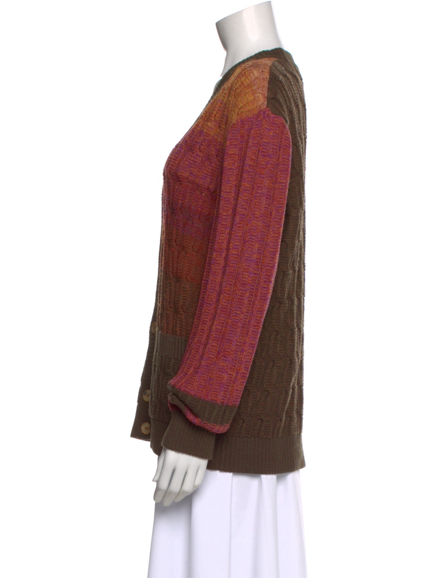 Missoni Printed V-Neck Sweater