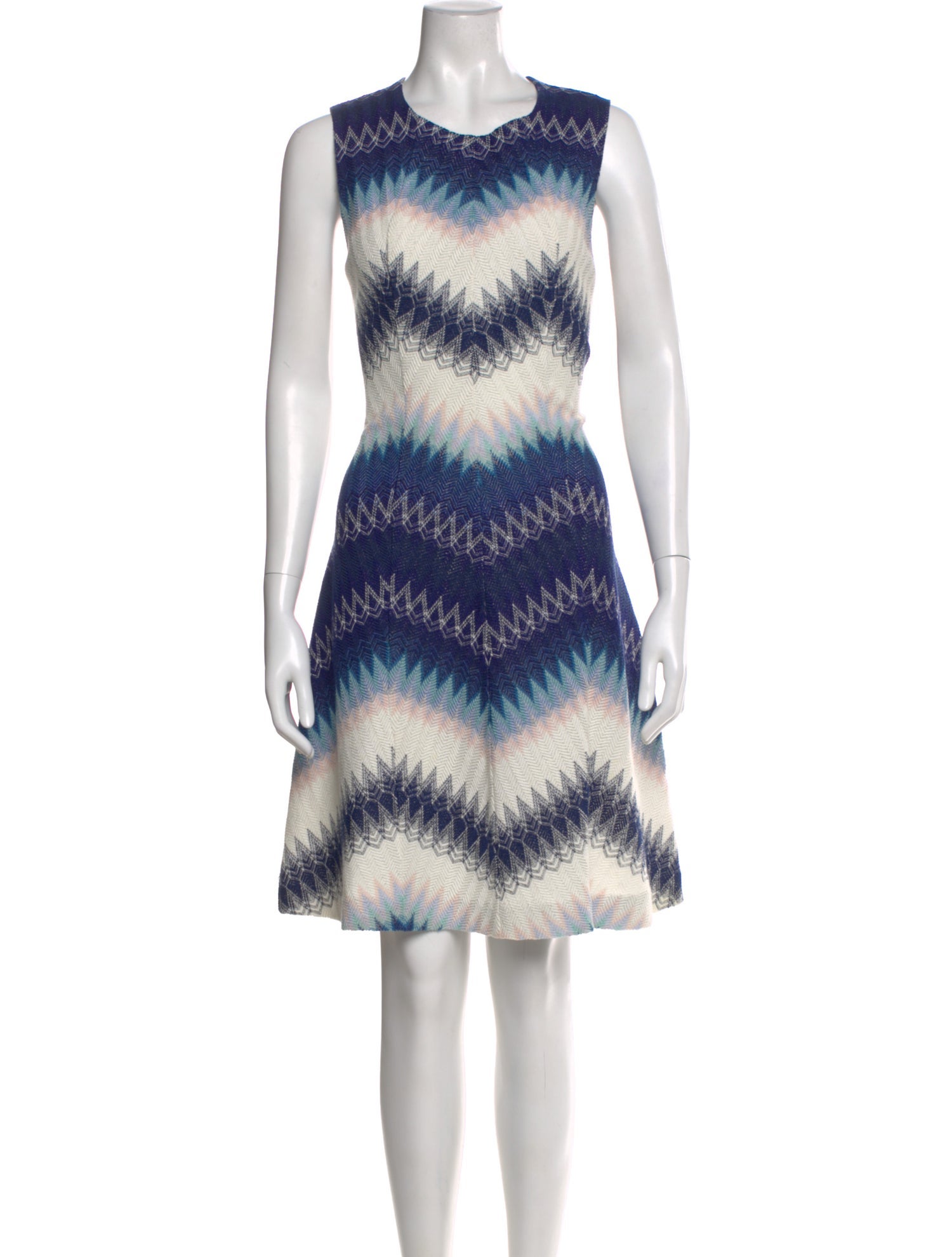 Missoni Striped Knee-Length Dress