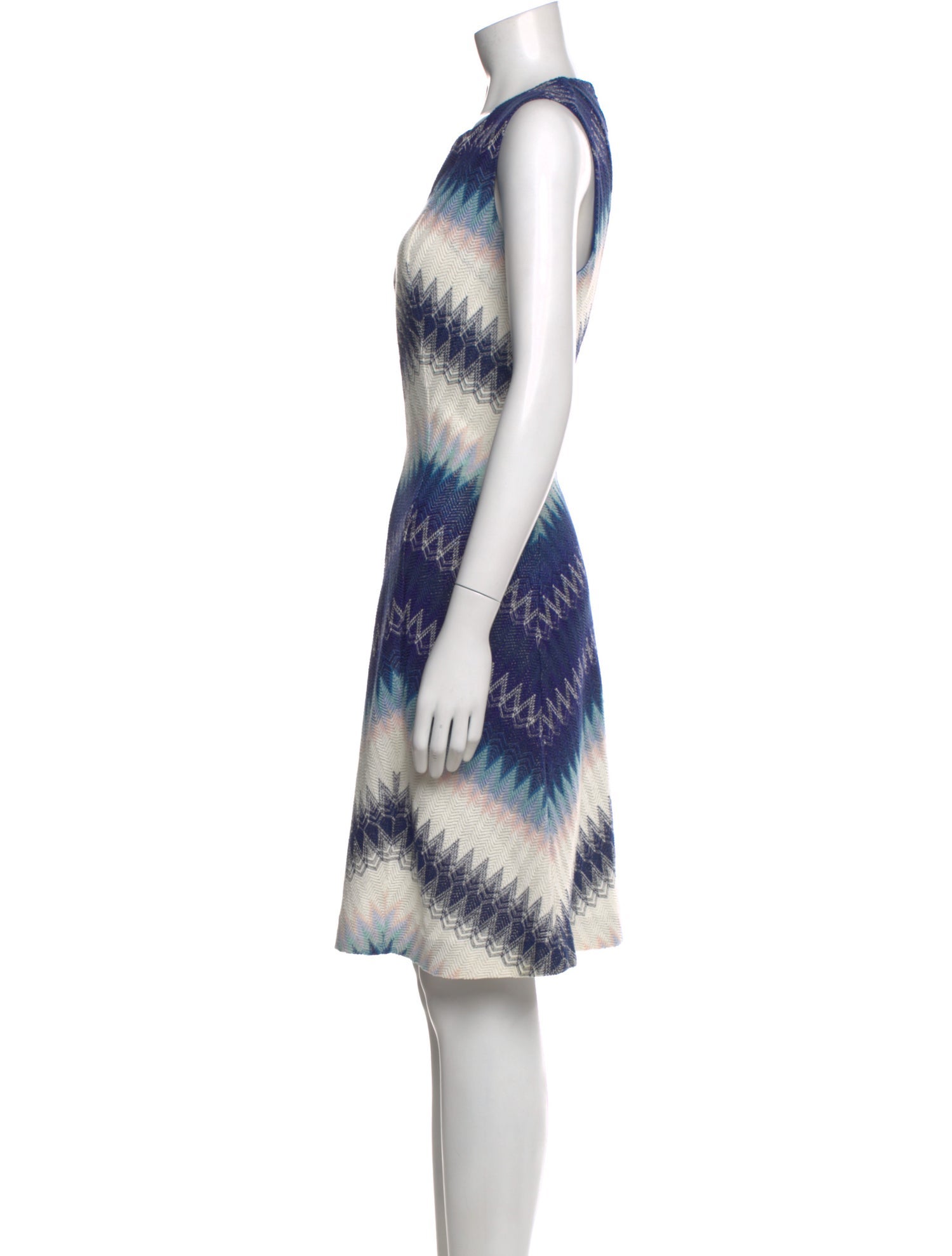 Missoni Striped Knee-Length Dress