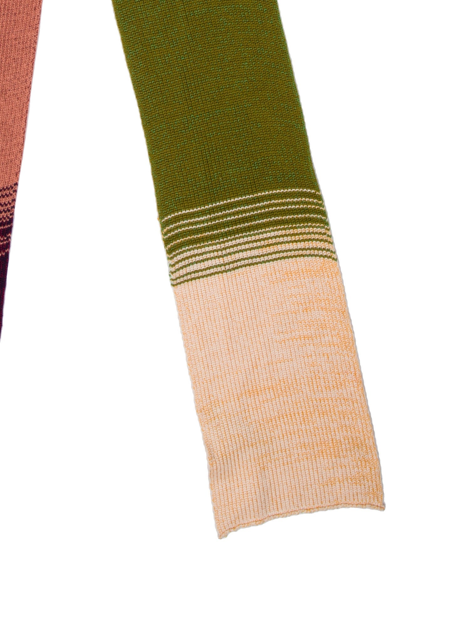 Missoni Wool Colorblock Pattern Scarf