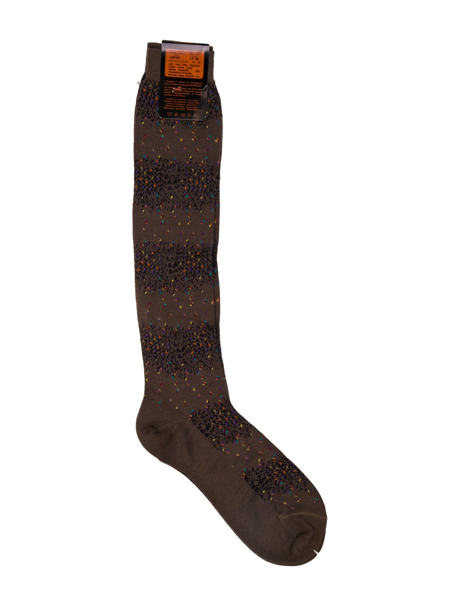 Missoni Branded Pattern Print Socks w/Tags