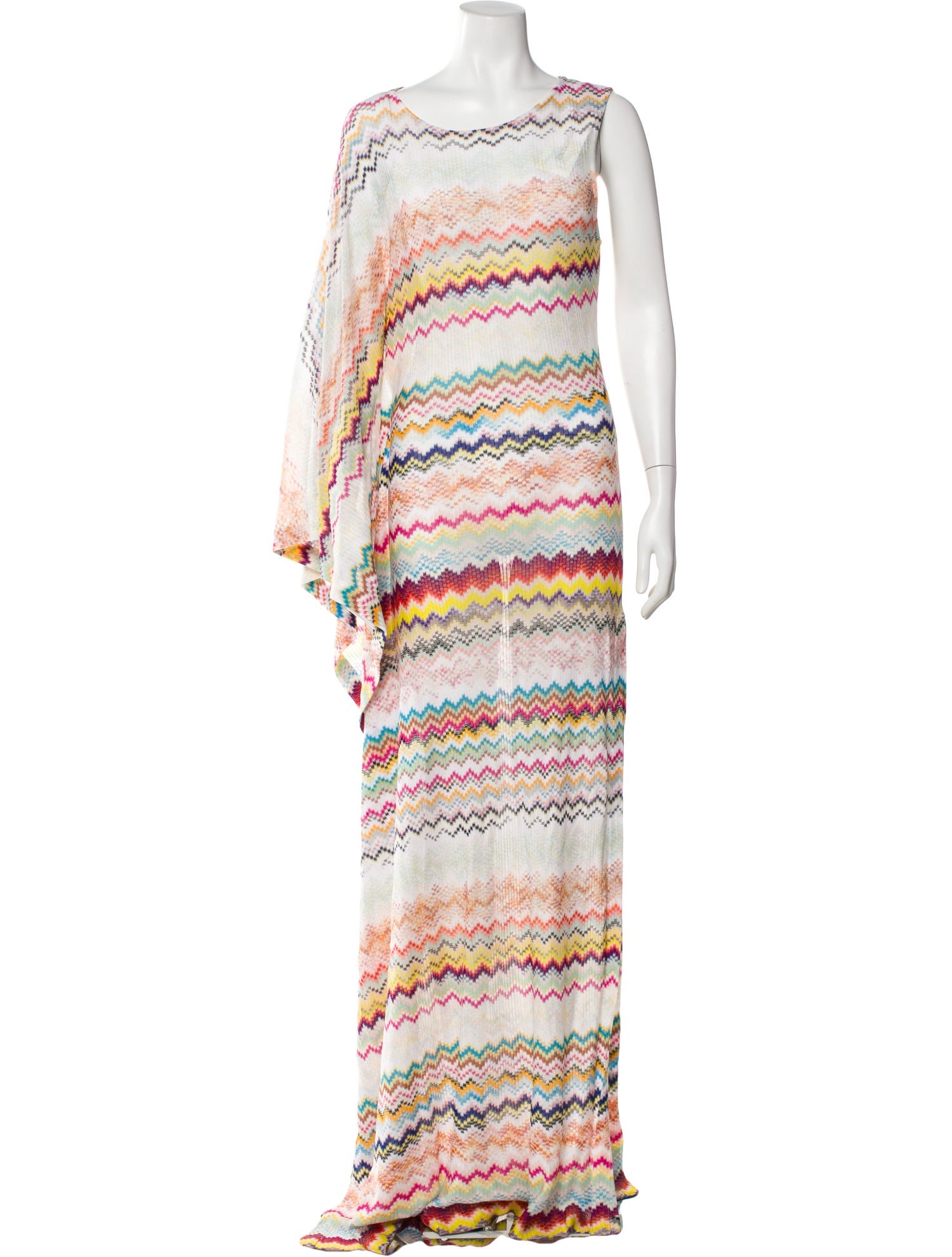 Missoni Striped Bateau Neckline Sweater