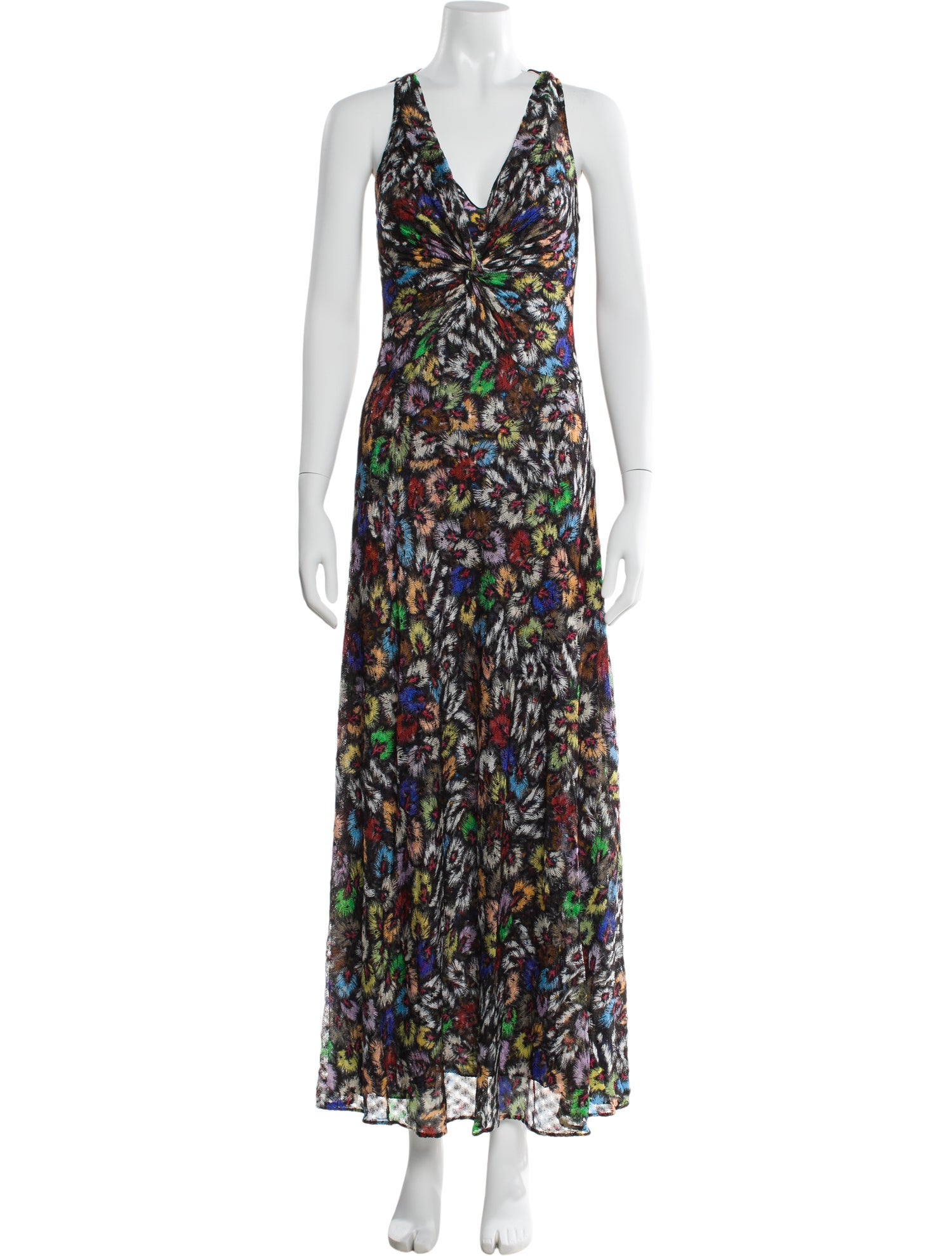 Missoni Floral Print Long Dress w/ Tags
