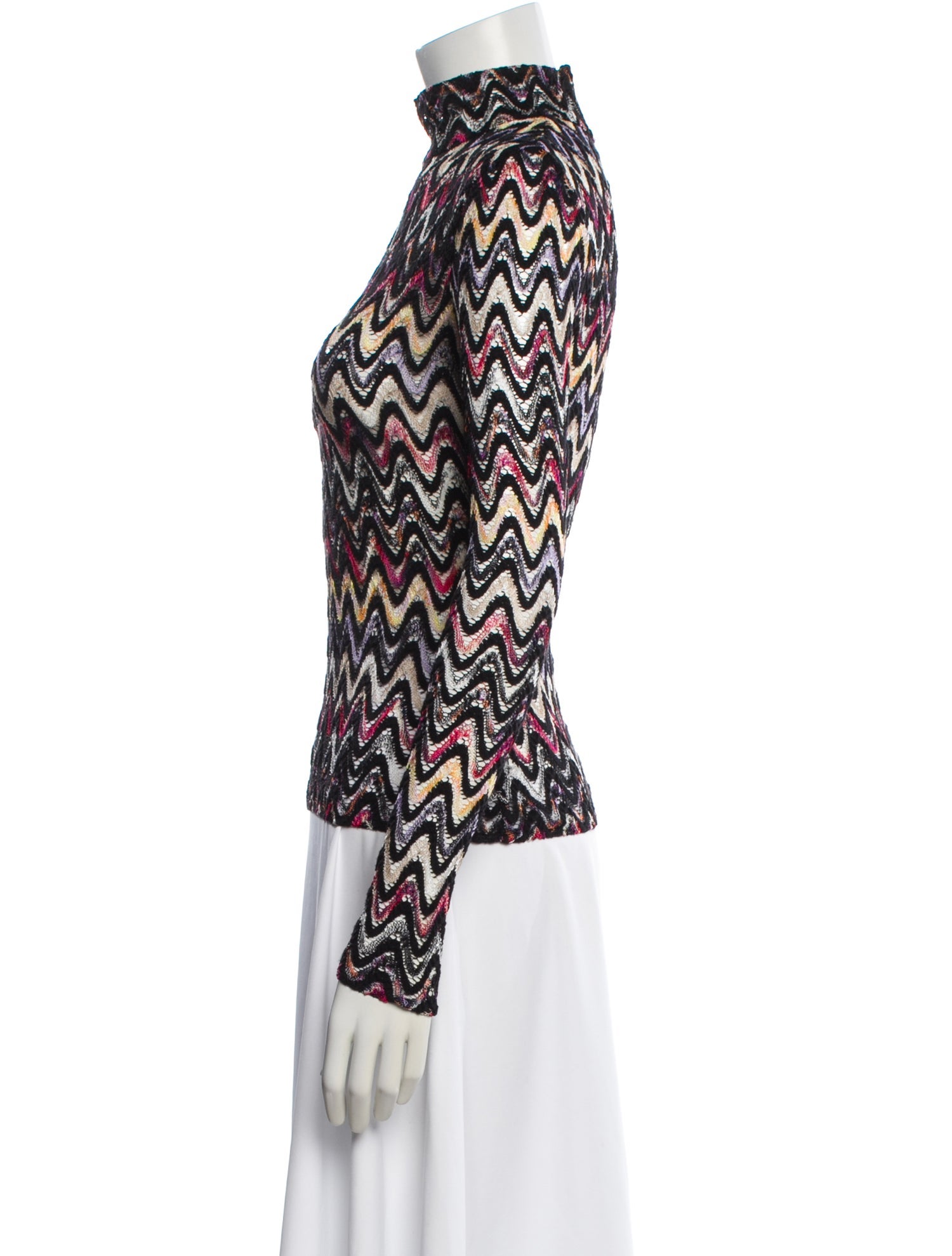 Missoni Printed Turtleneck Sweater