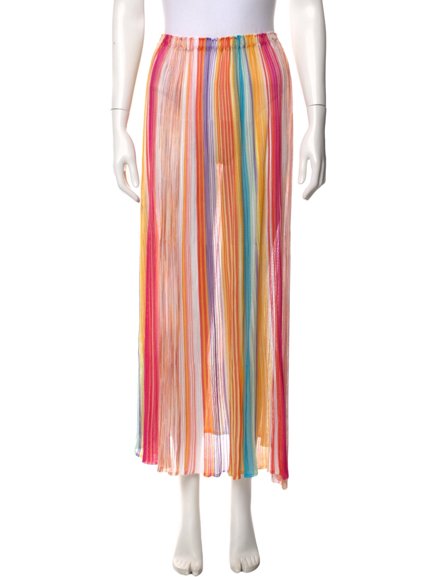 Missoni Striped Midi Length Skirt