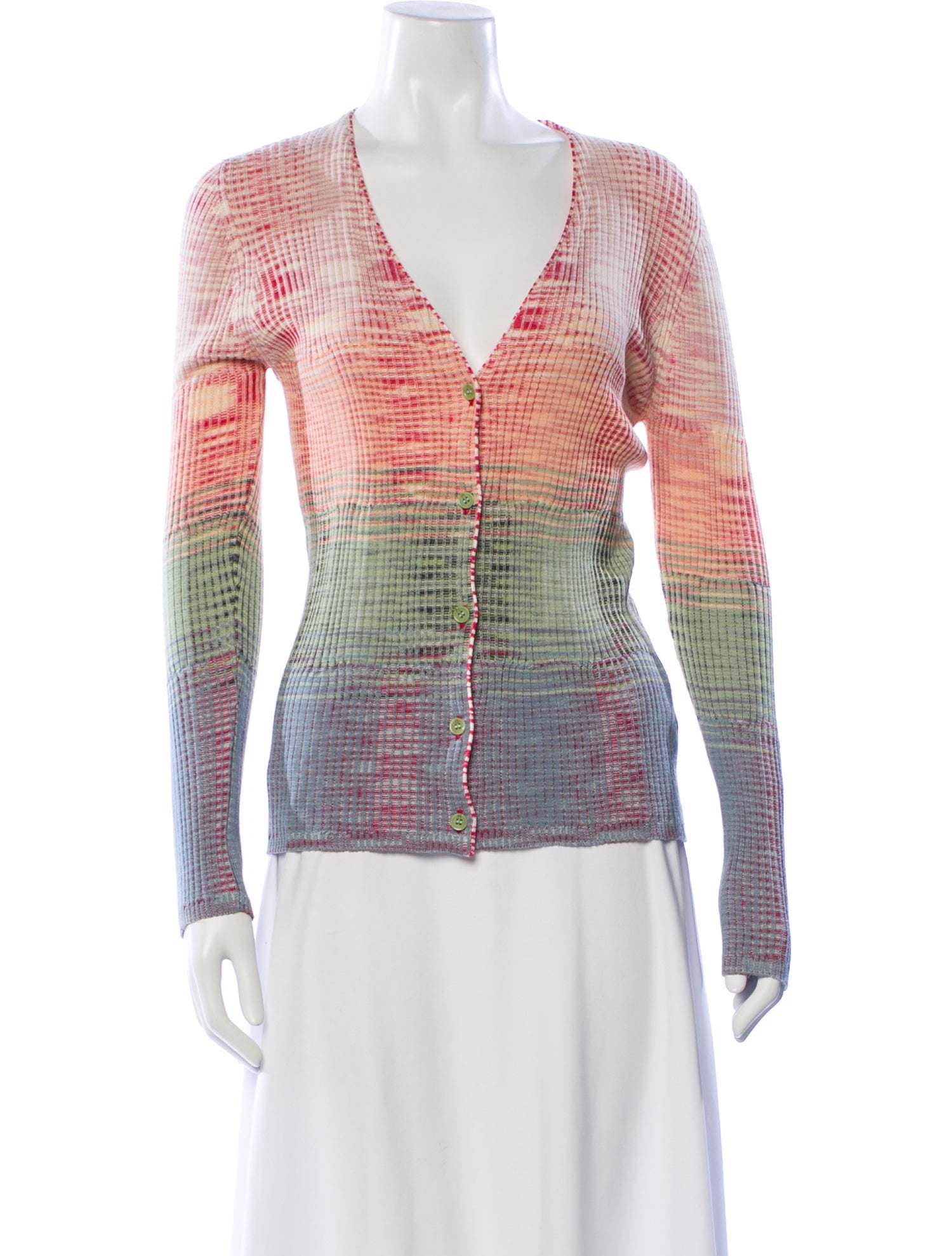 Missoni Striped V-Neck Sweater