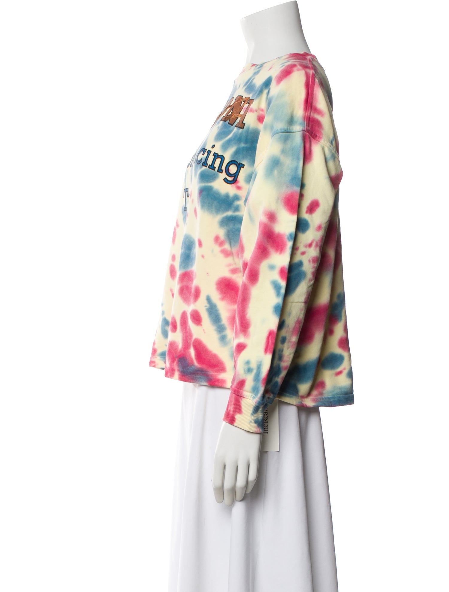 Missoni Tie-Dye Print Crew Neck Sweatshirt