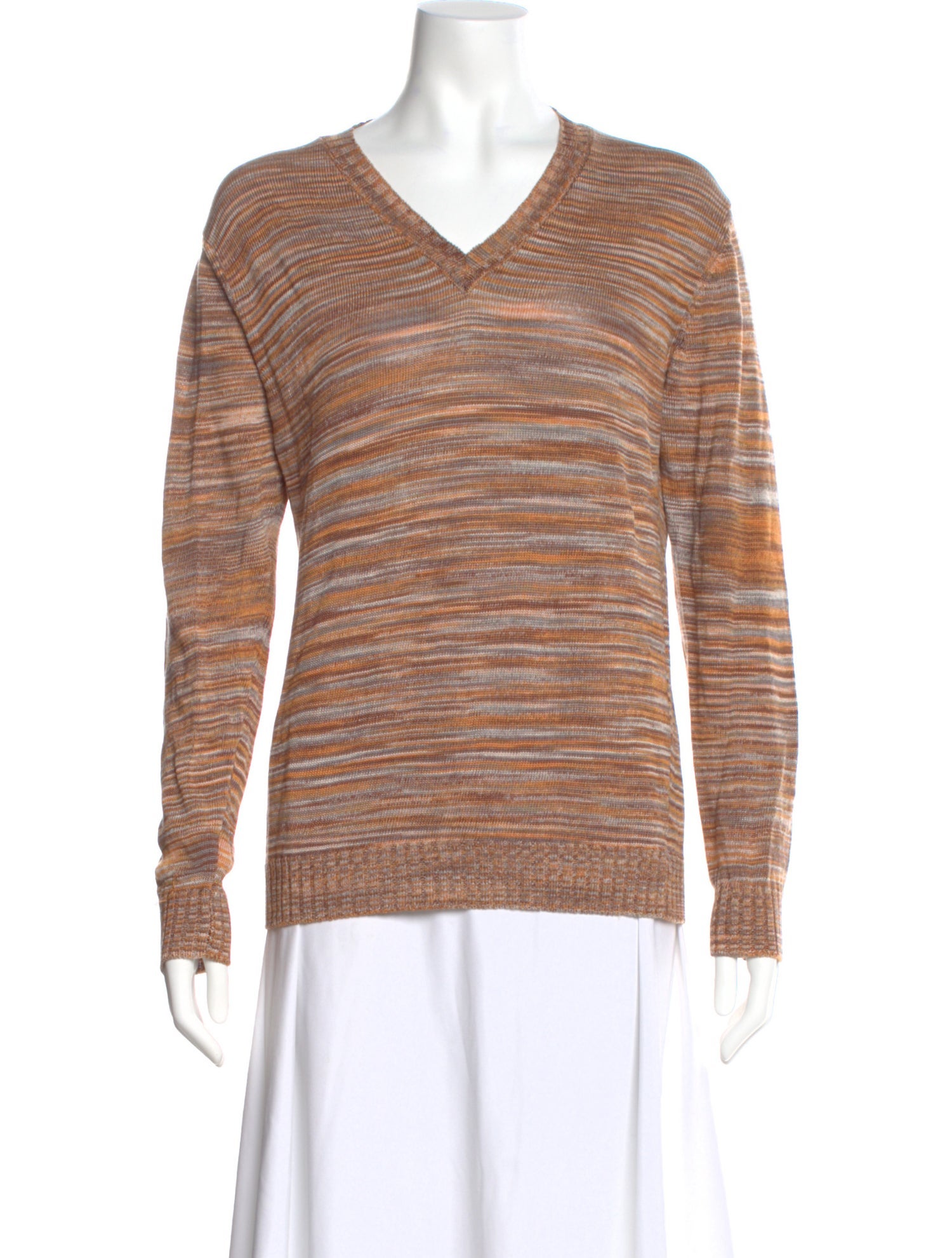 Missoni Striped V-Neck Sweater