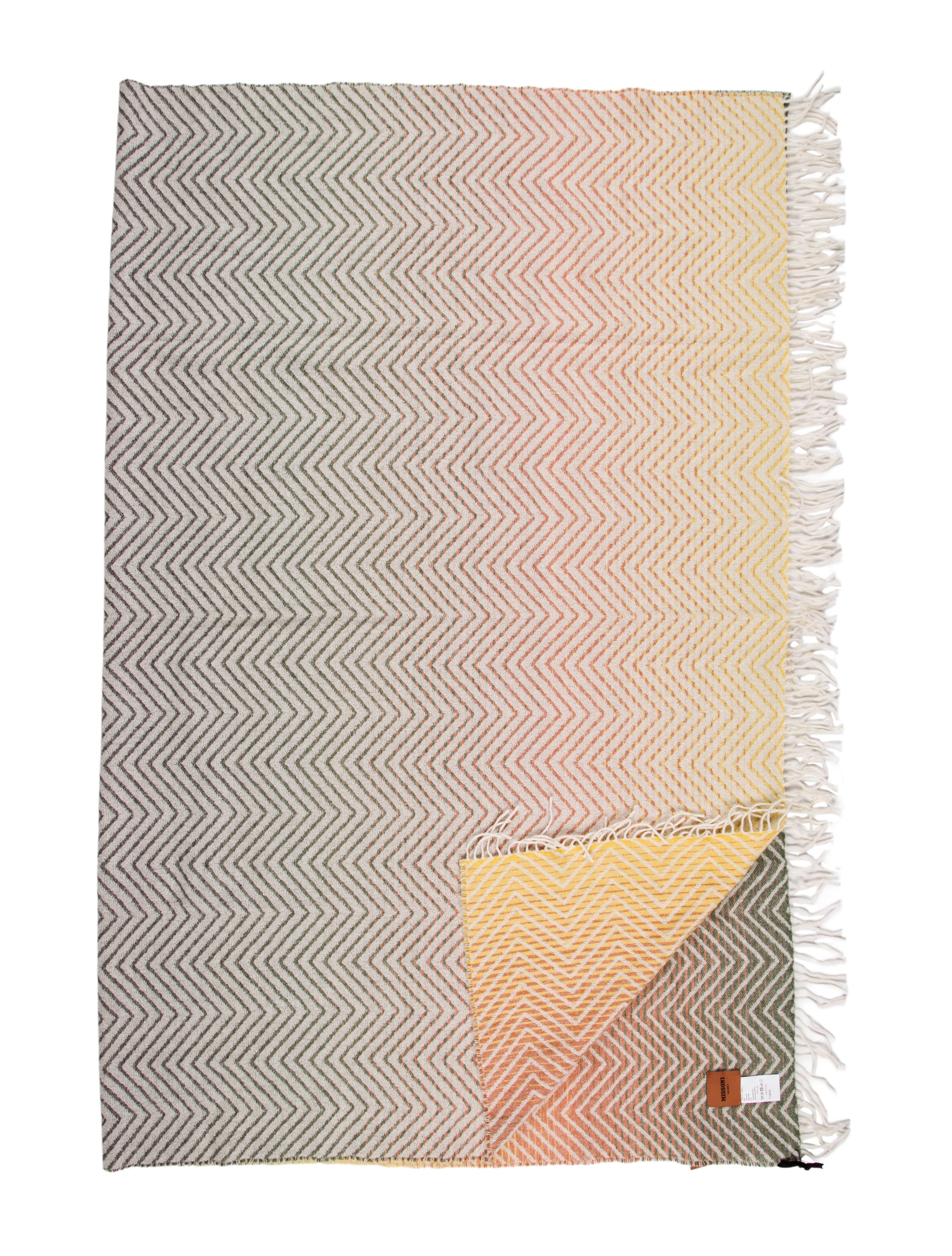 Missoni Wool-Blend Bram Throw Blanket