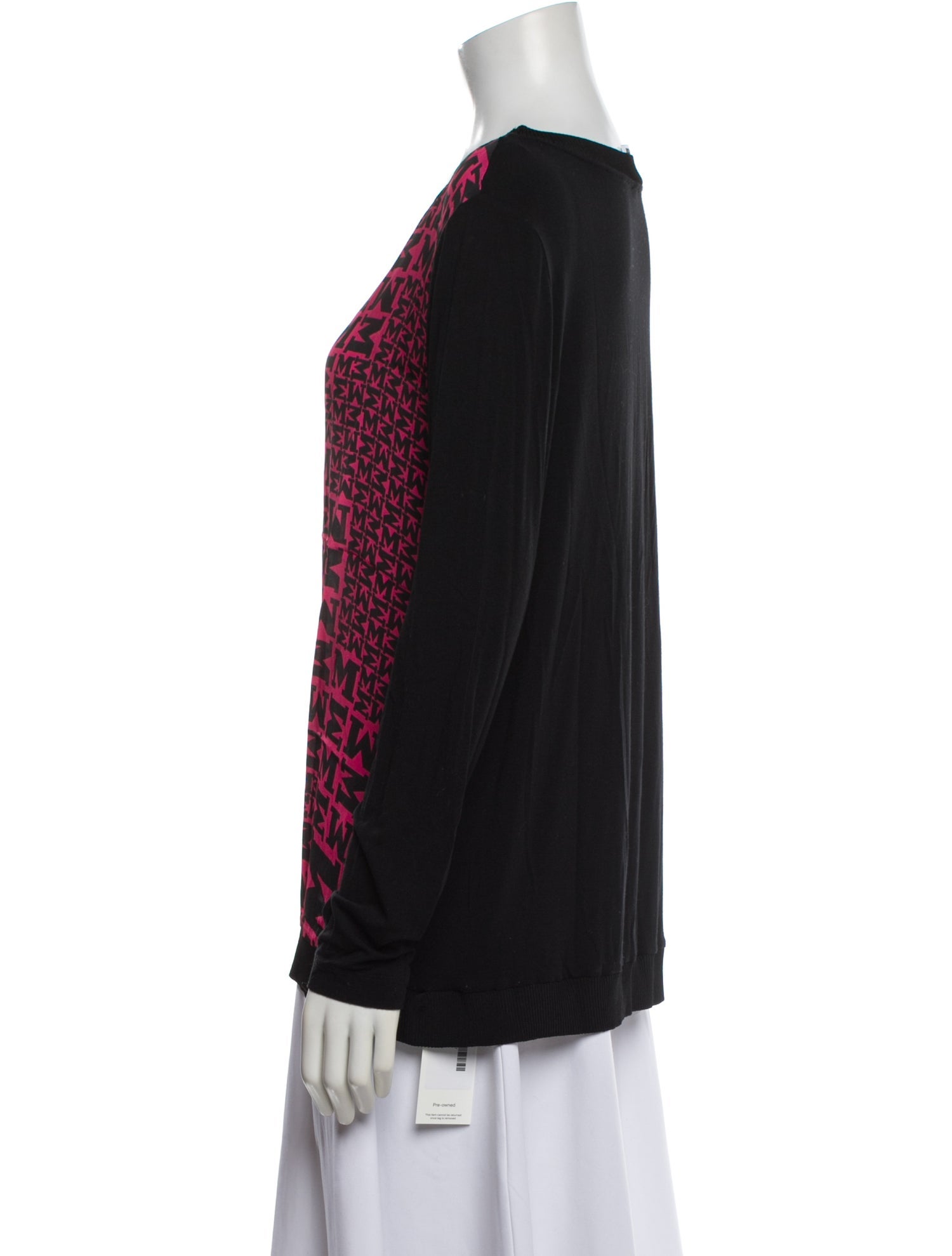 Missoni Graphic Print Crew Neck Top