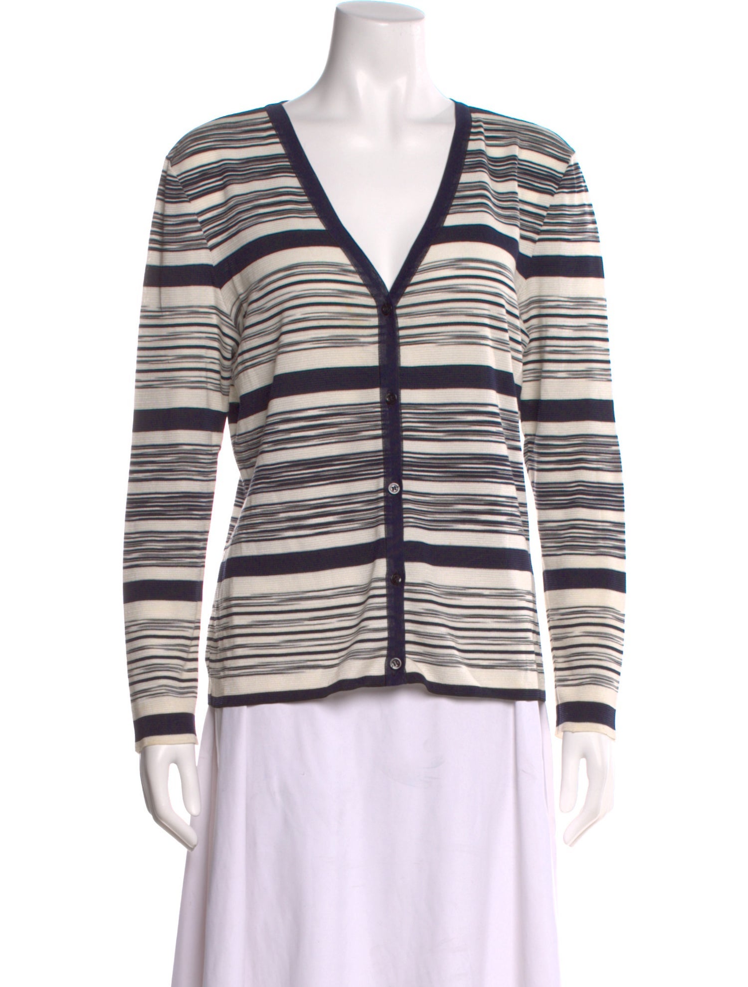 Missoni Striped V-Neck Sweater
