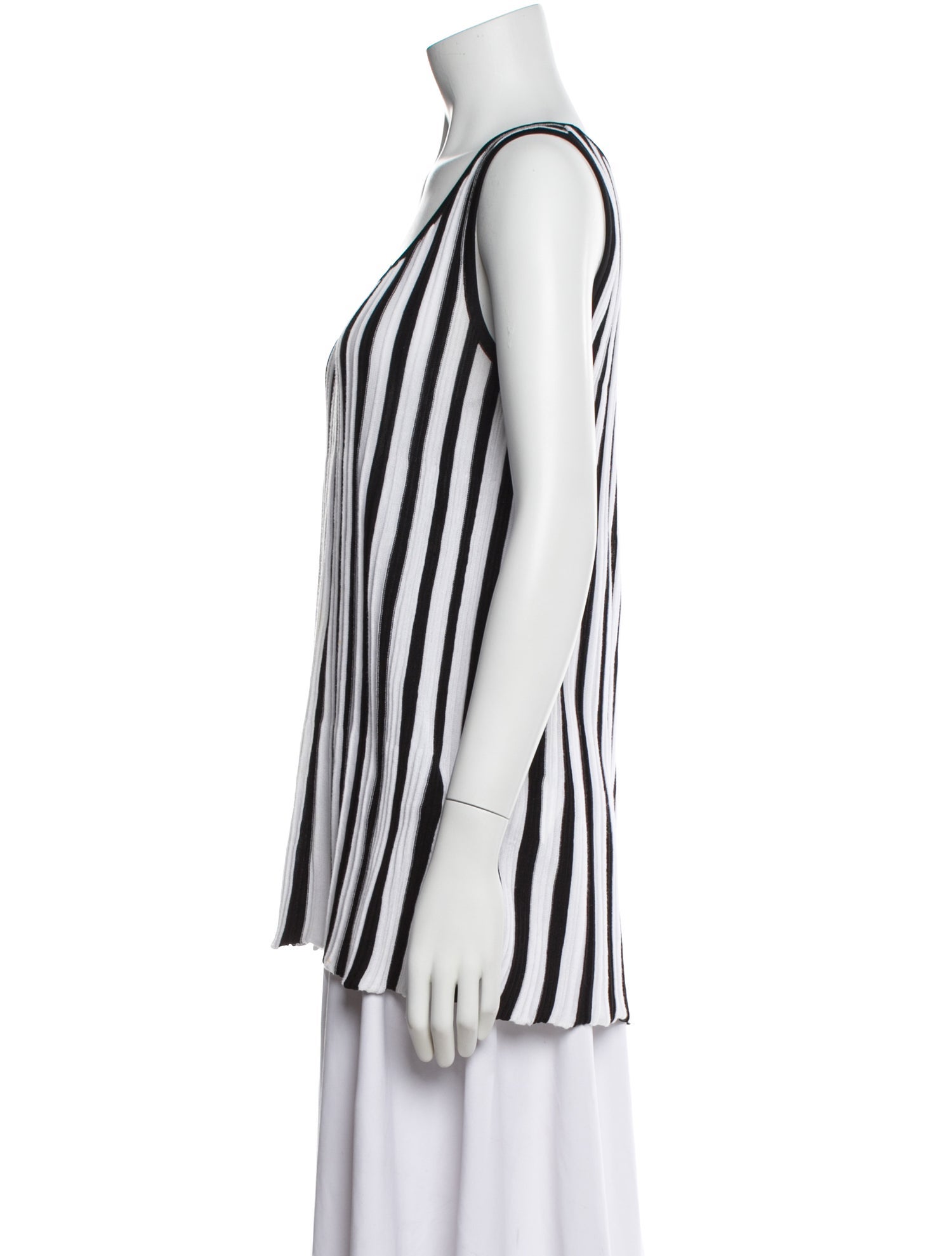 Missoni Striped Scoop Neck Top