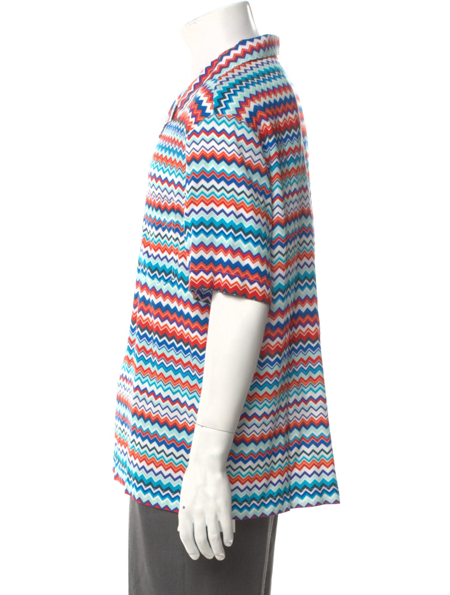 Missoni Striped Short Sleeve Shirt