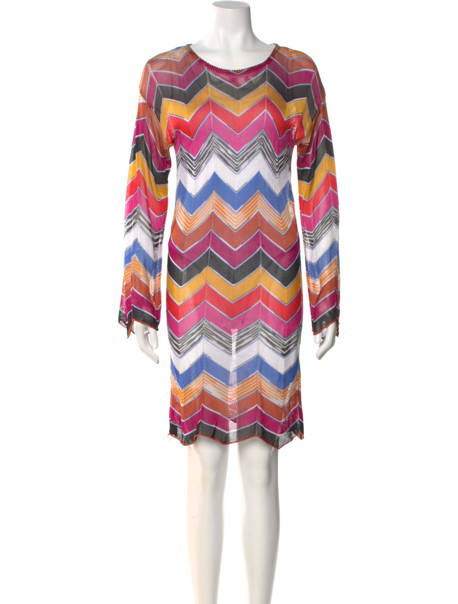 Missoni Striped Knee-Length Dress