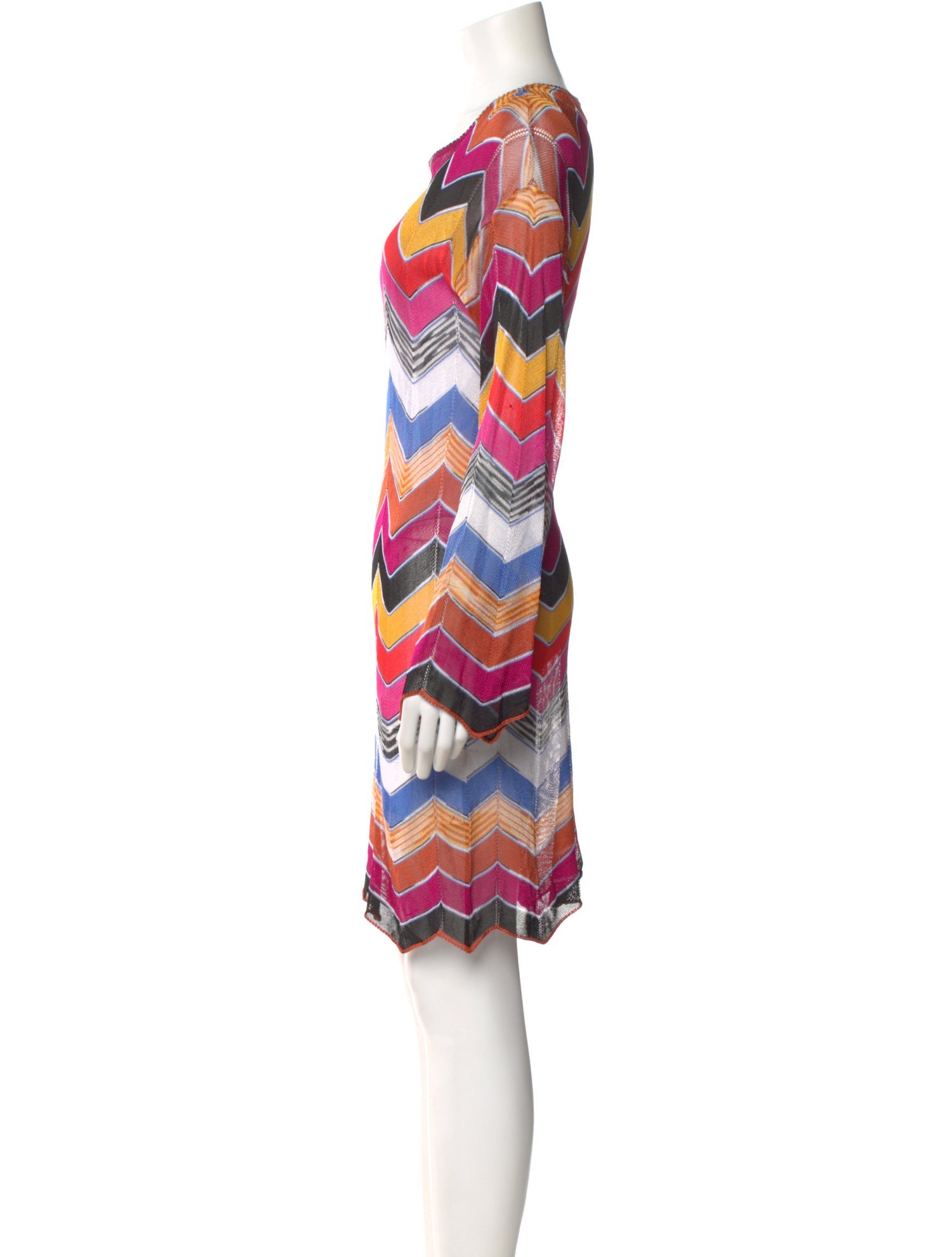 Missoni Striped Knee-Length Dress