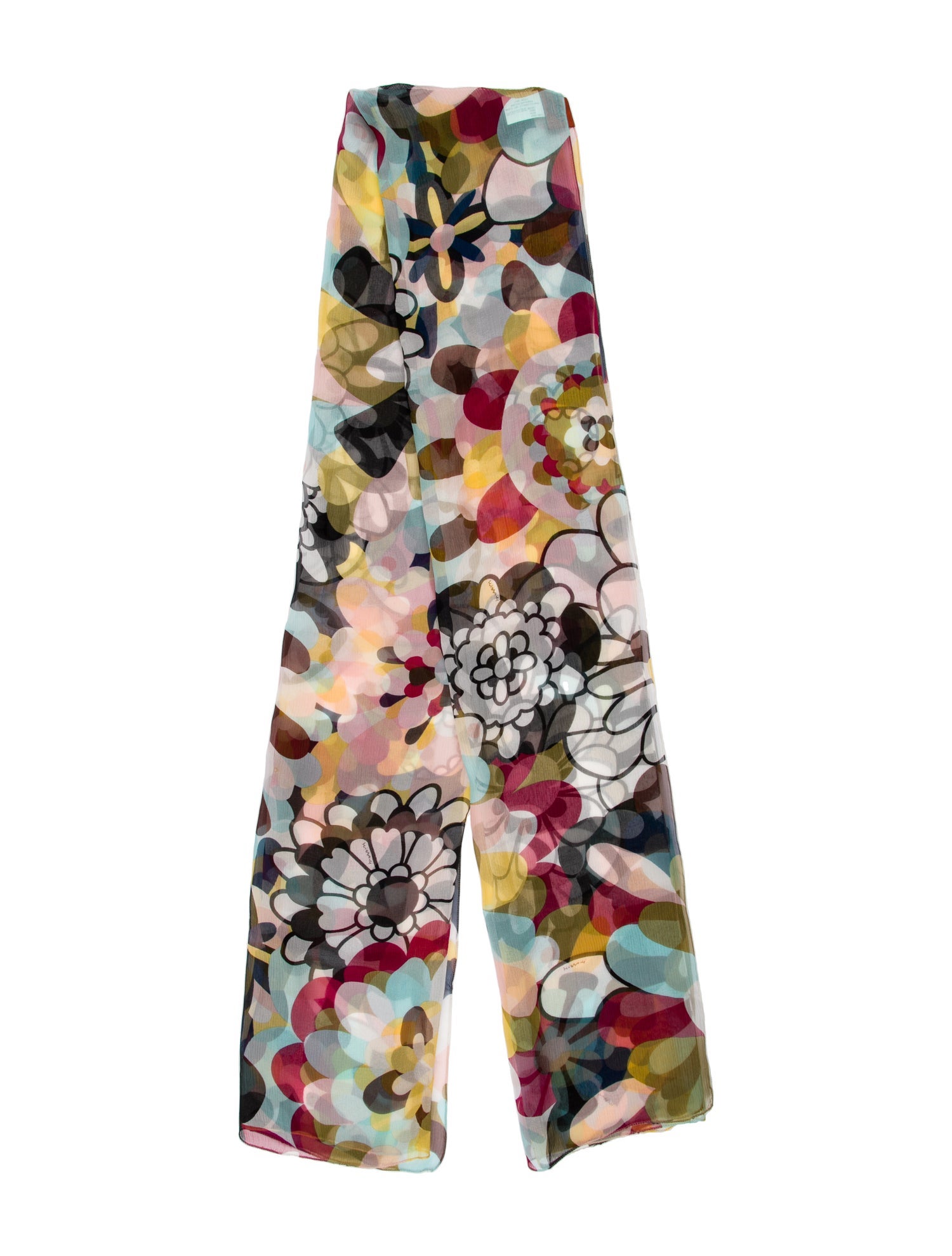 Missoni Silk Floral Print Scarf