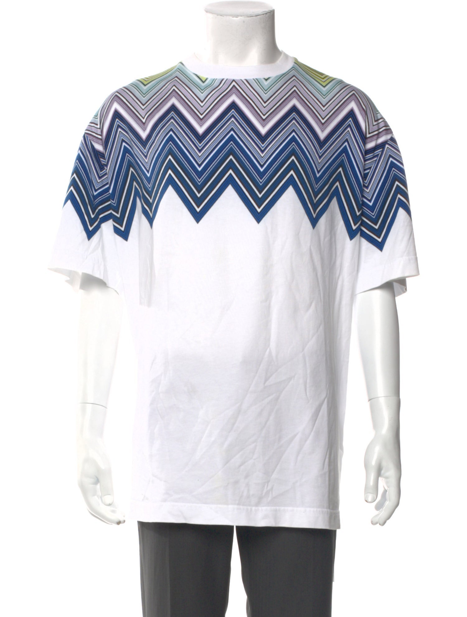 Missoni Lace Pattern Crew Neck T-Shirt