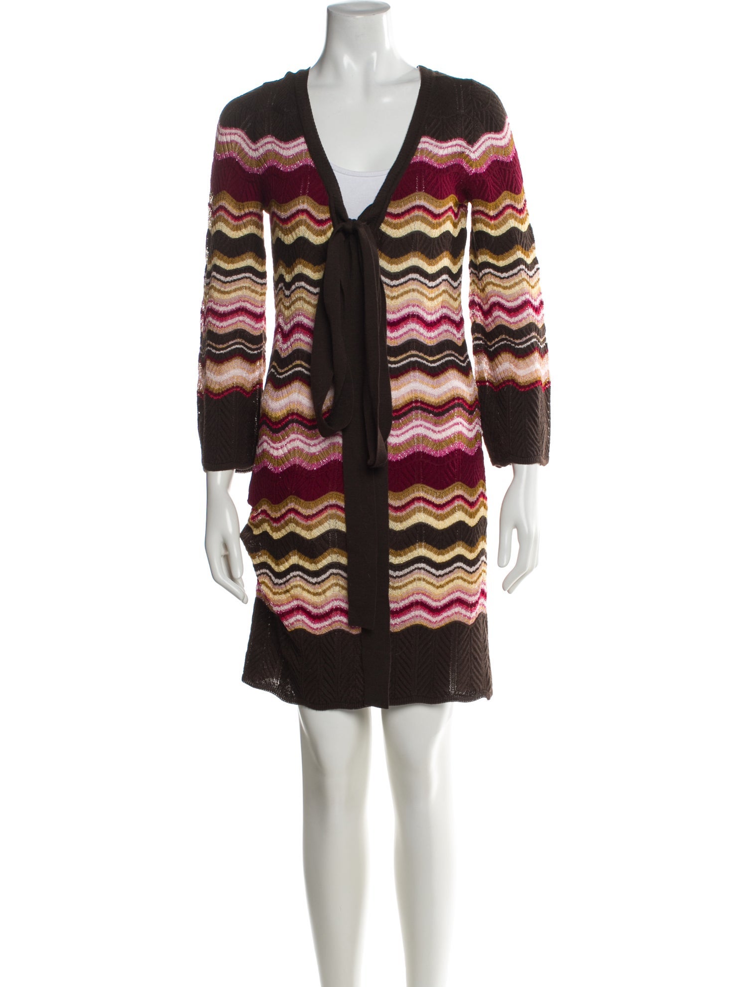 M Missoni Merino Wool Mini Dress
