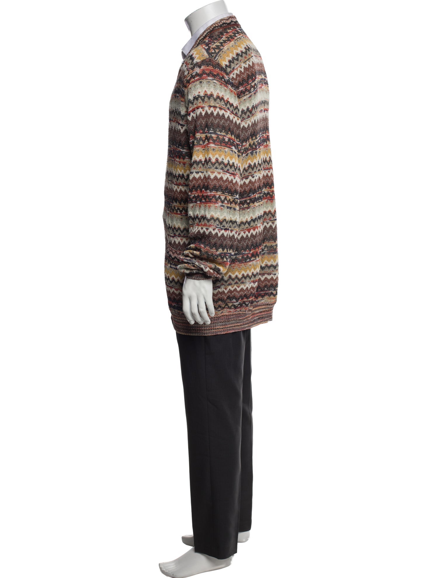 Missoni Striped V-Neck Cardigan