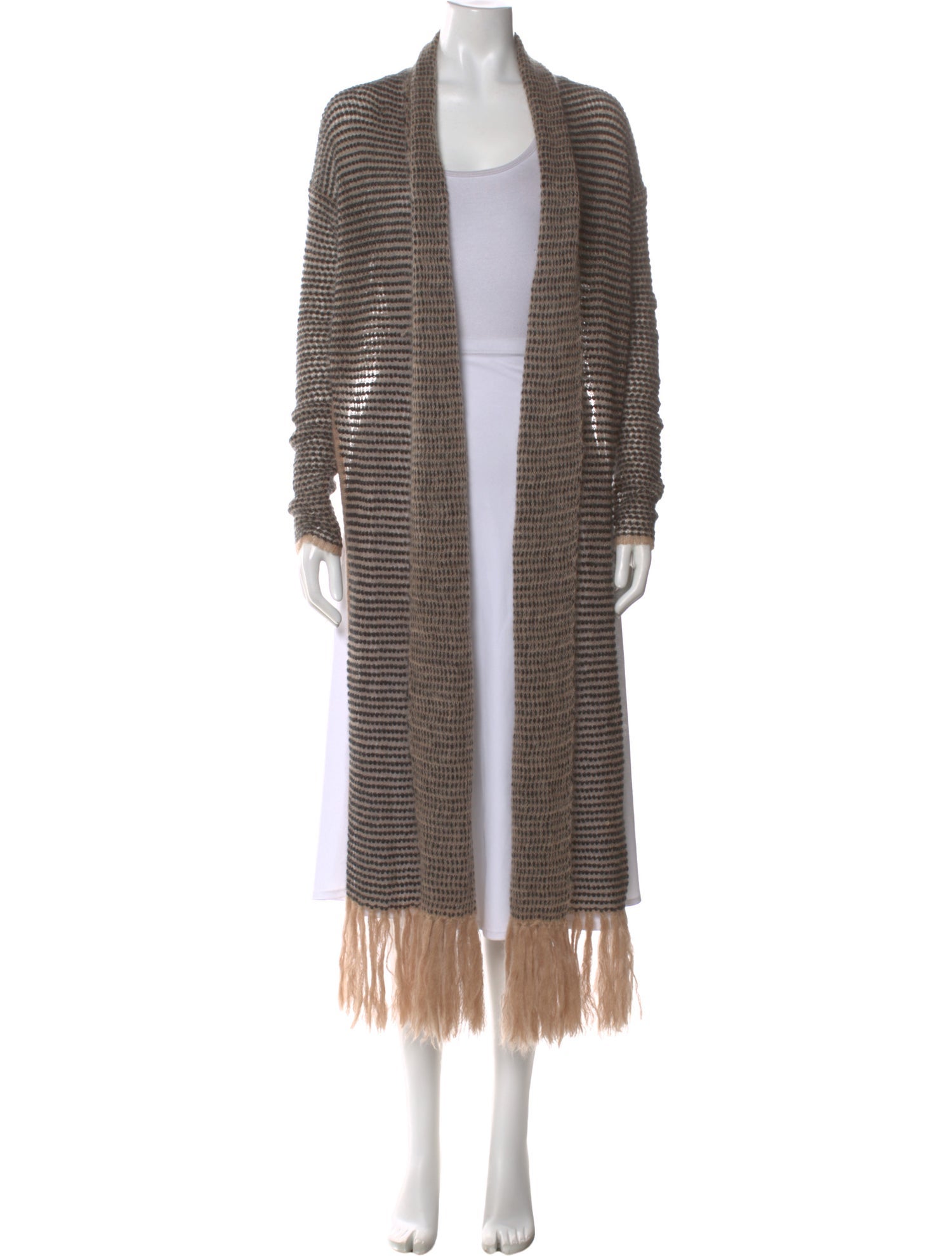 Missoni Striped Open Front Sweater