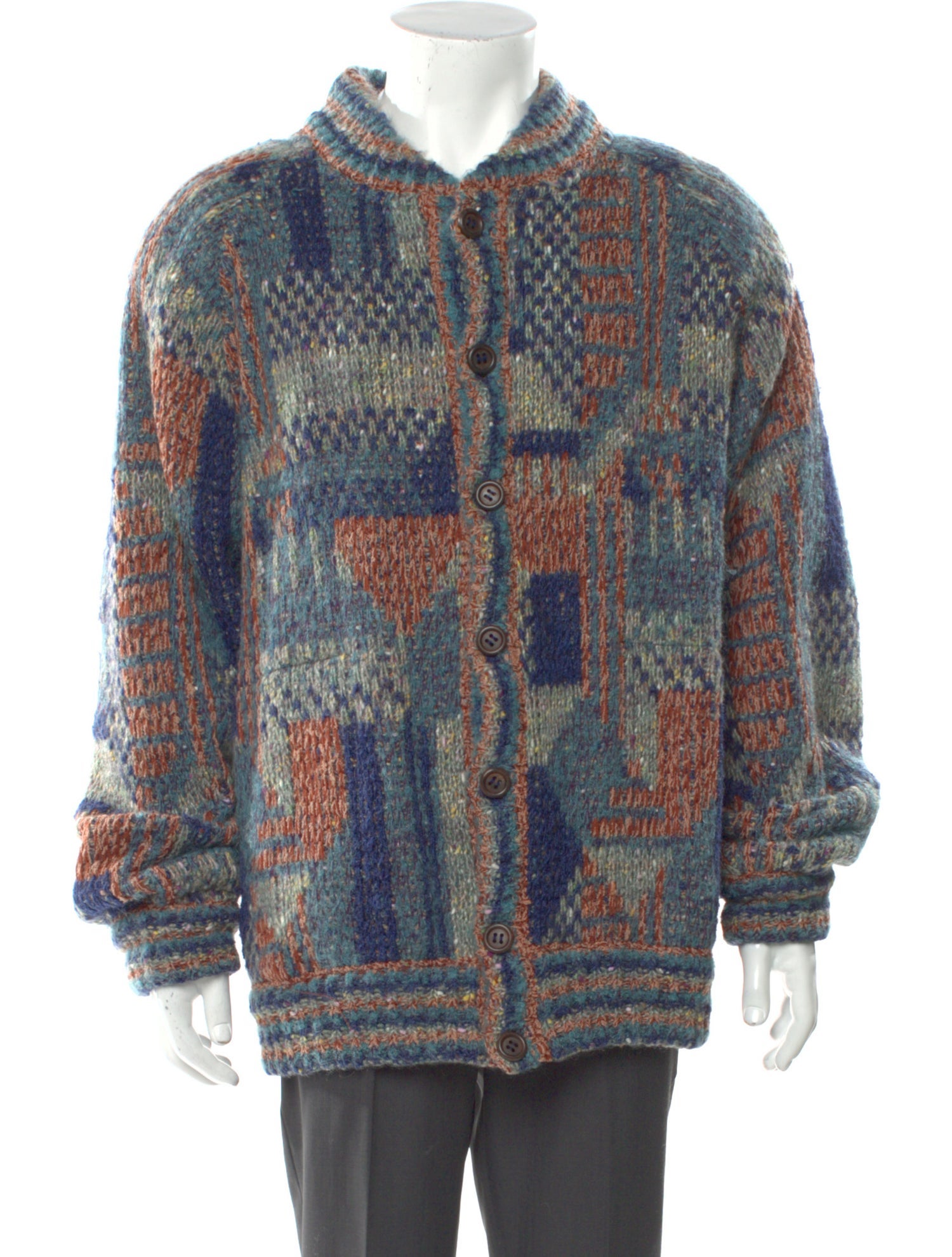 Missoni Printed V-Neck Cardigan