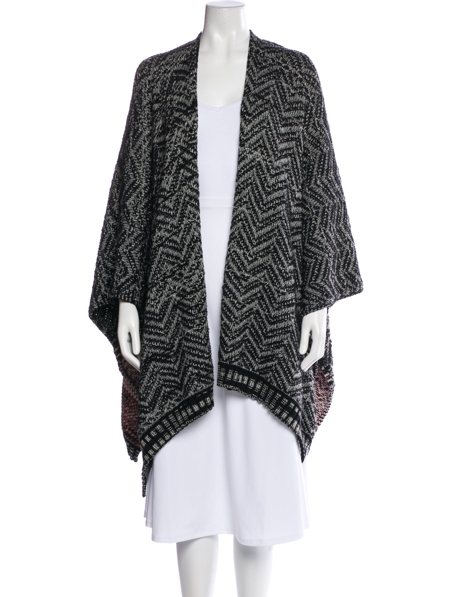 Missoni Printed Open Front Sweater