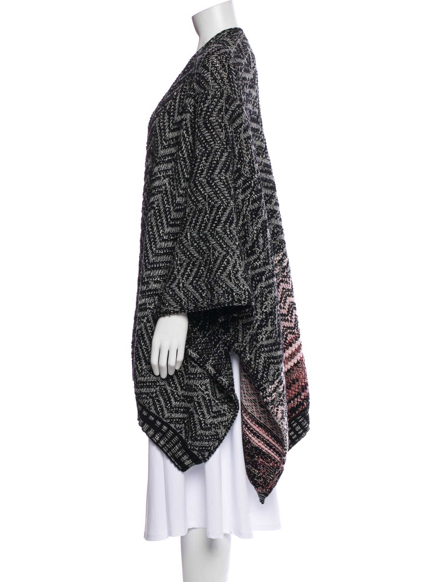 Missoni Printed Open Front Sweater