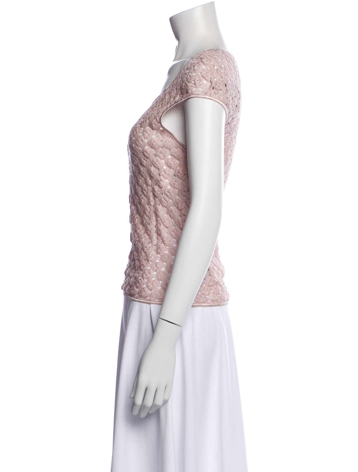 Missoni Patterned Scoop Neck Top w/ Tags