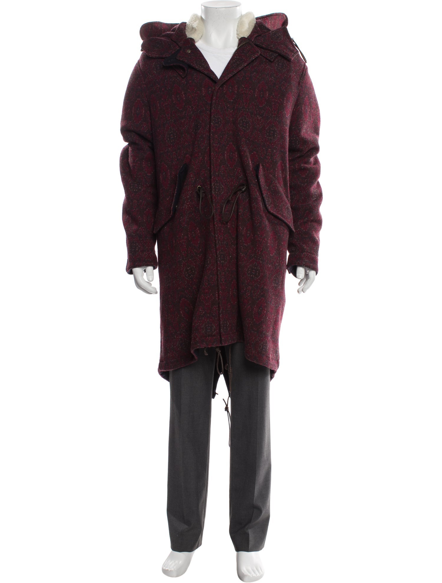 Missoni Wool Printed Parka