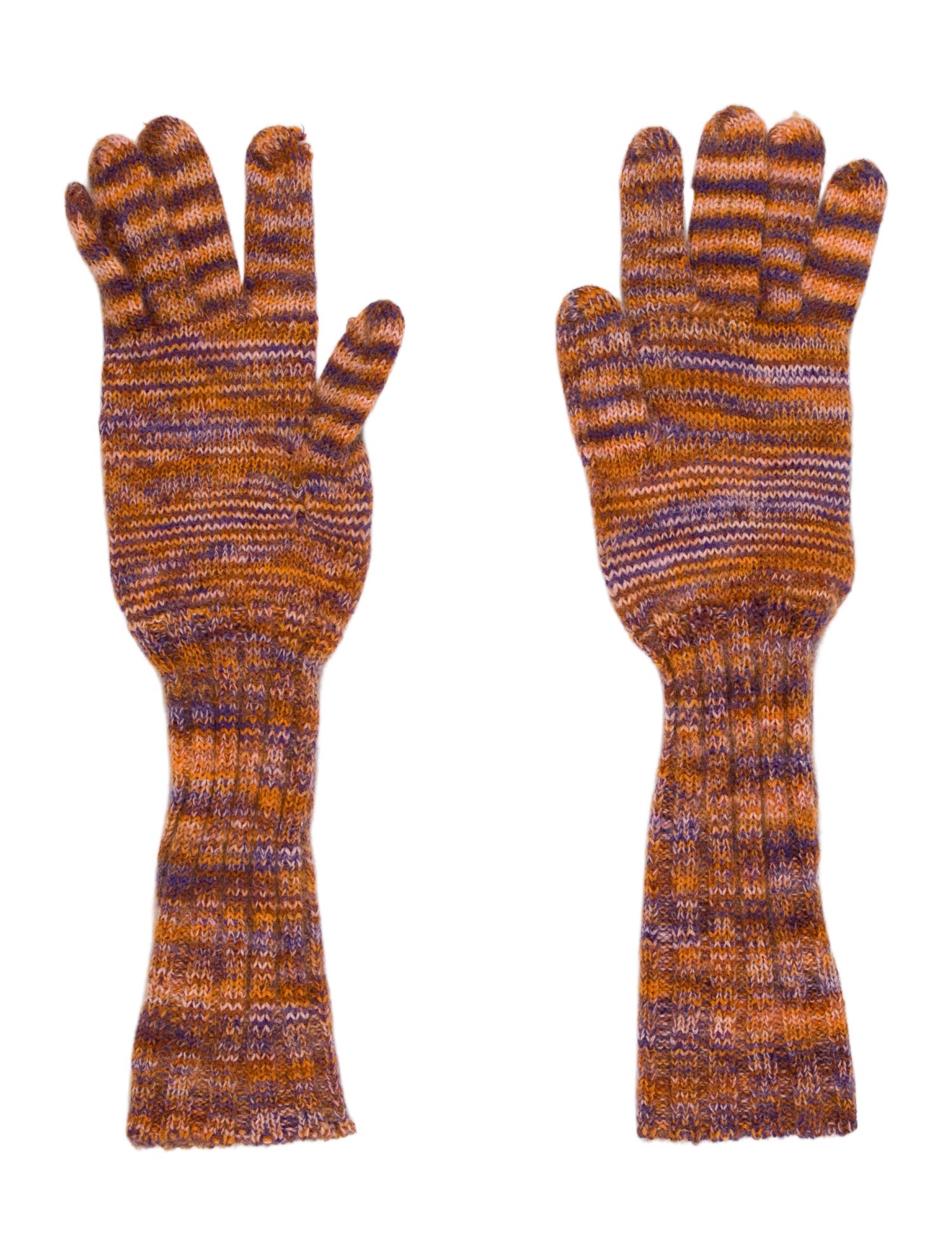 Missoni Wool Pattern Print Gloves