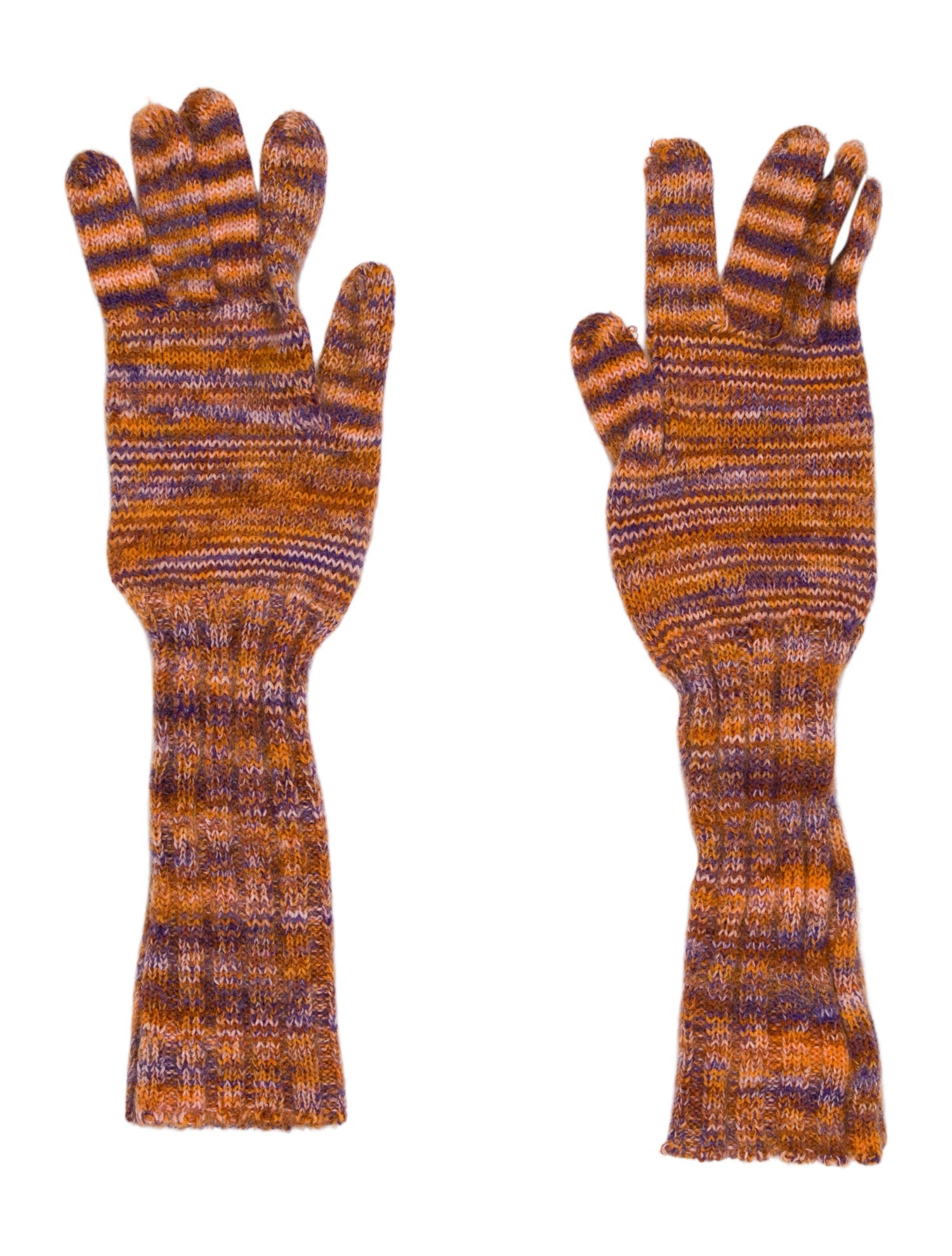 Missoni Wool Pattern Print Gloves