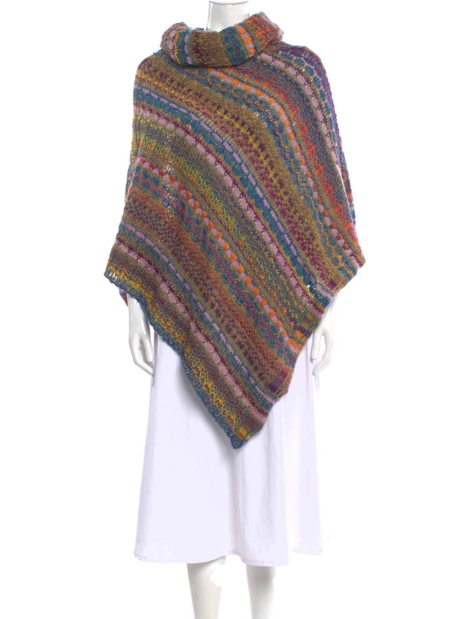 Missoni Striped Turtleneck Sweater