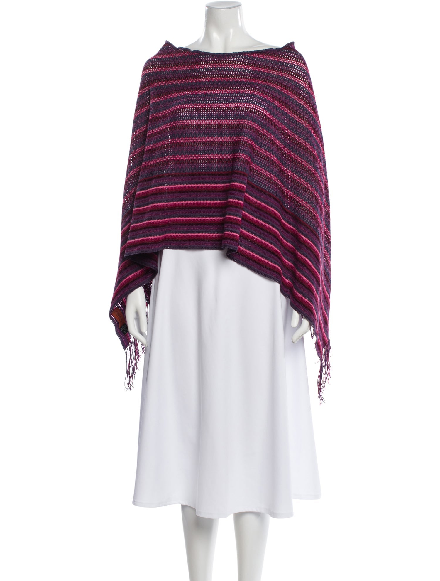 Missoni Striped Cowl Neck Sweater