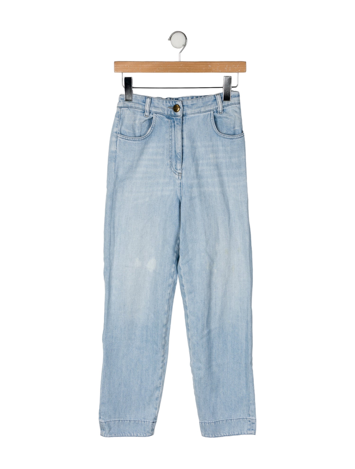 Missoni High-Rise Straight Leg Jeans