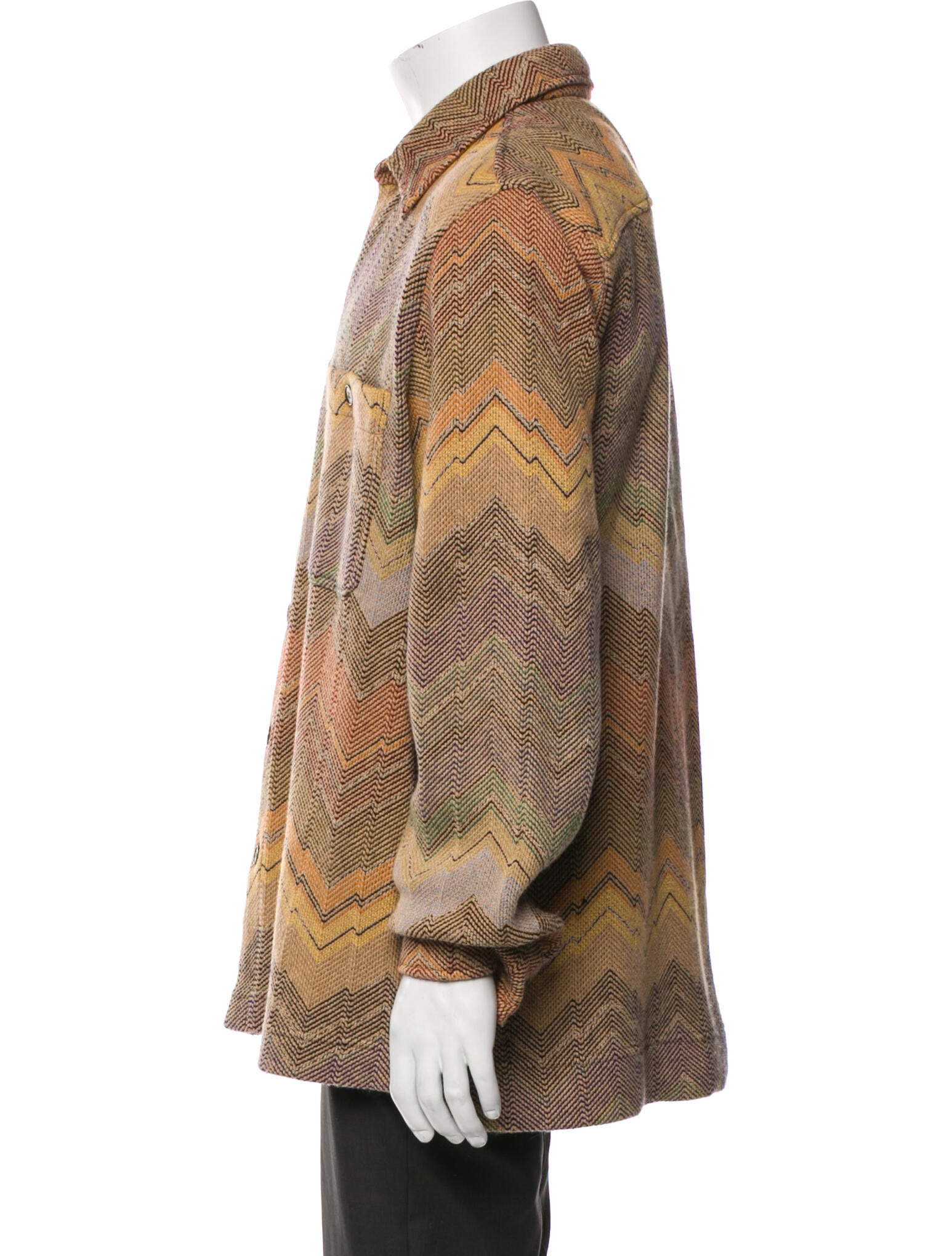 Missoni Striped Bomber Jacket