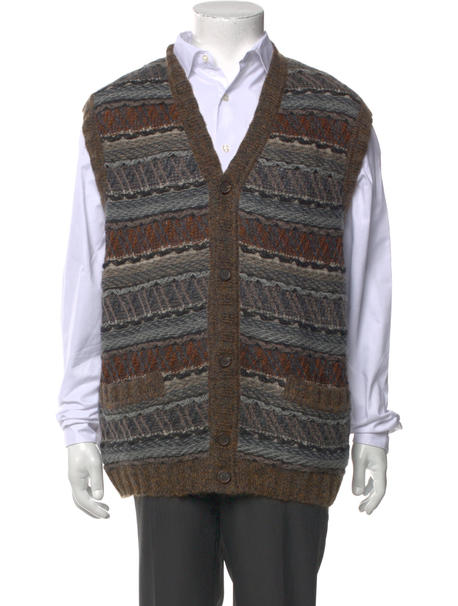 Missoni Wool Striped Sweater Vest
