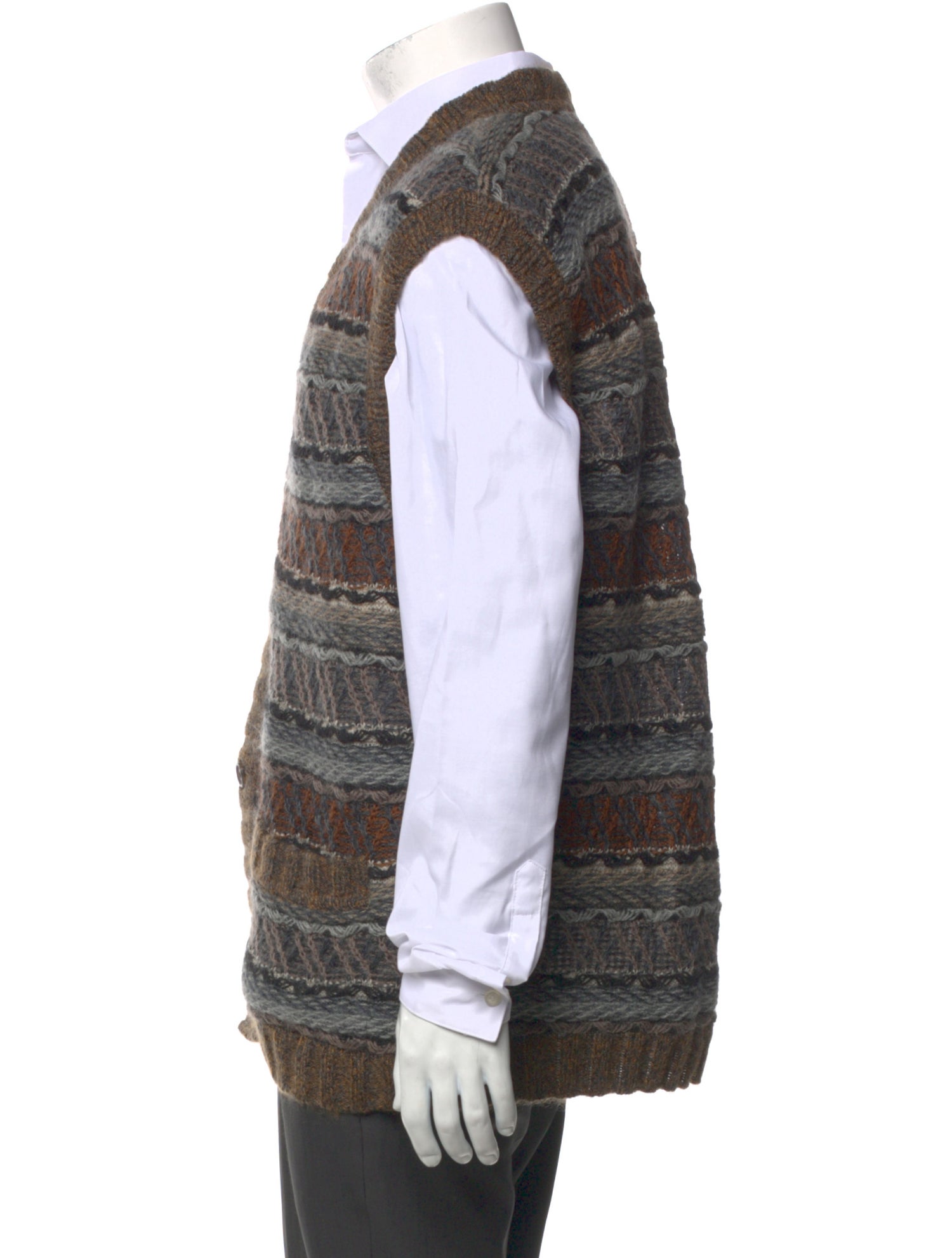 Missoni Wool Striped Sweater Vest