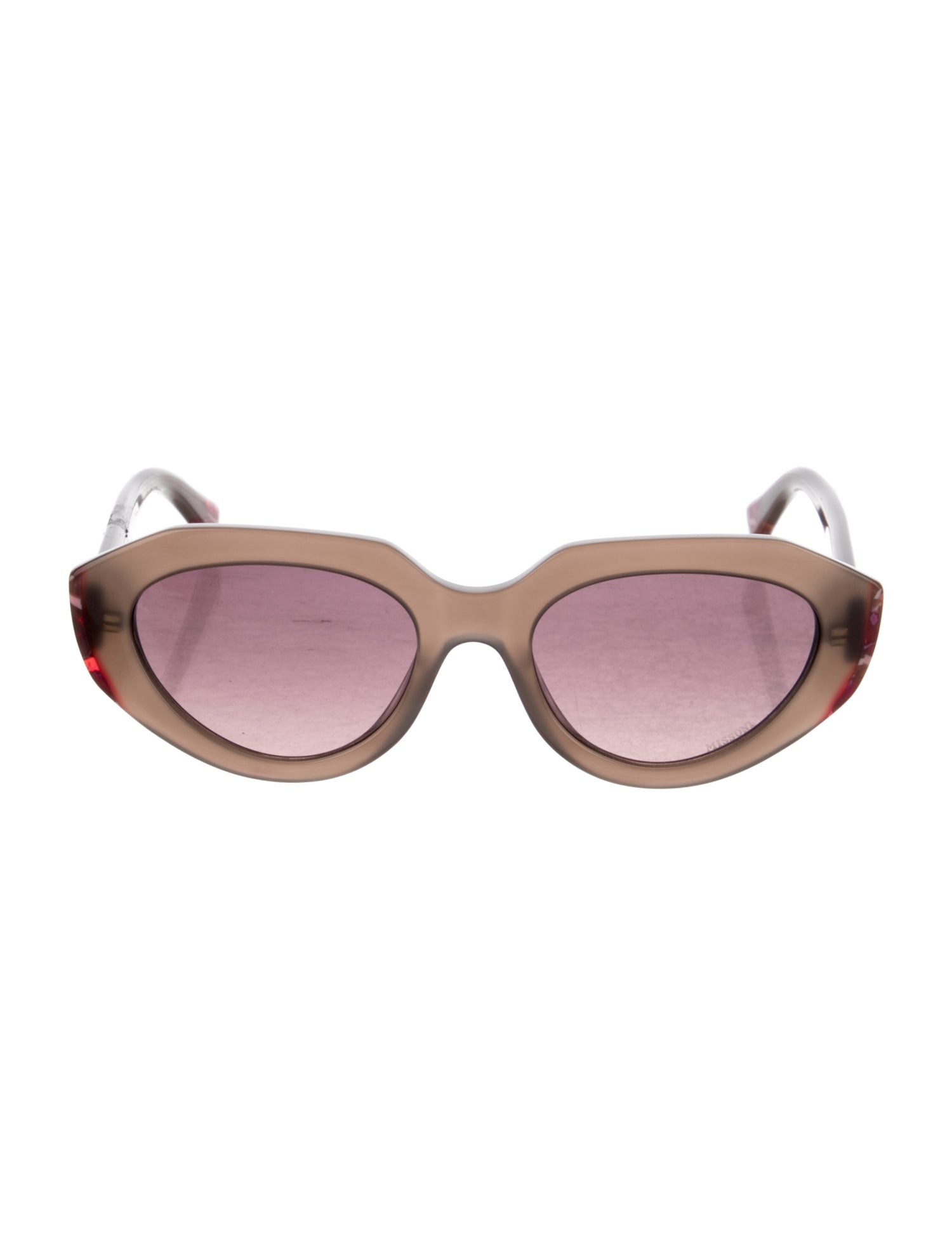 Missoni Wayfarer Gradient Sunglasses
